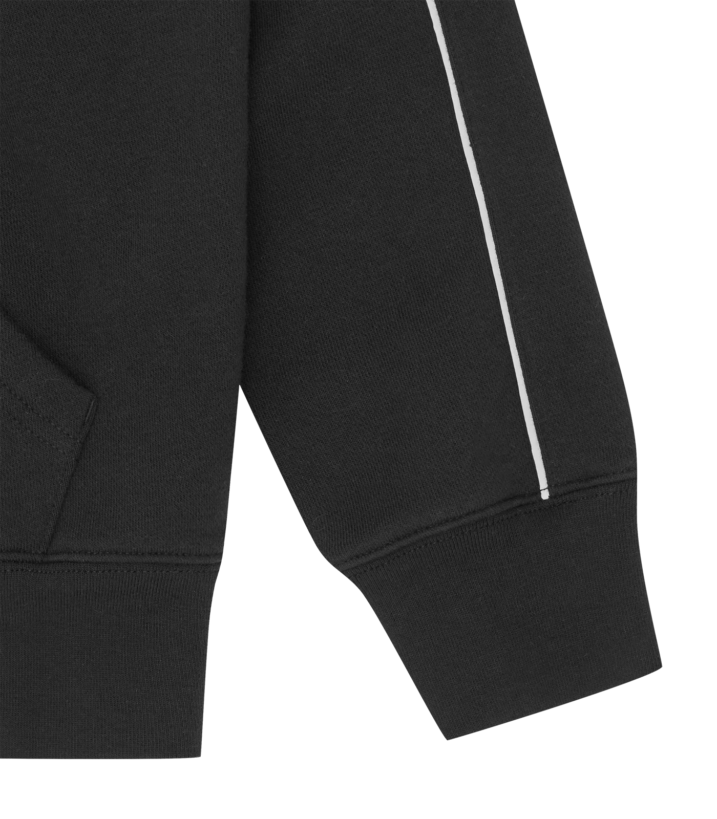 BB ASTRO REPEAT ZIP THROUGH HOOD - BLACK - Image 4