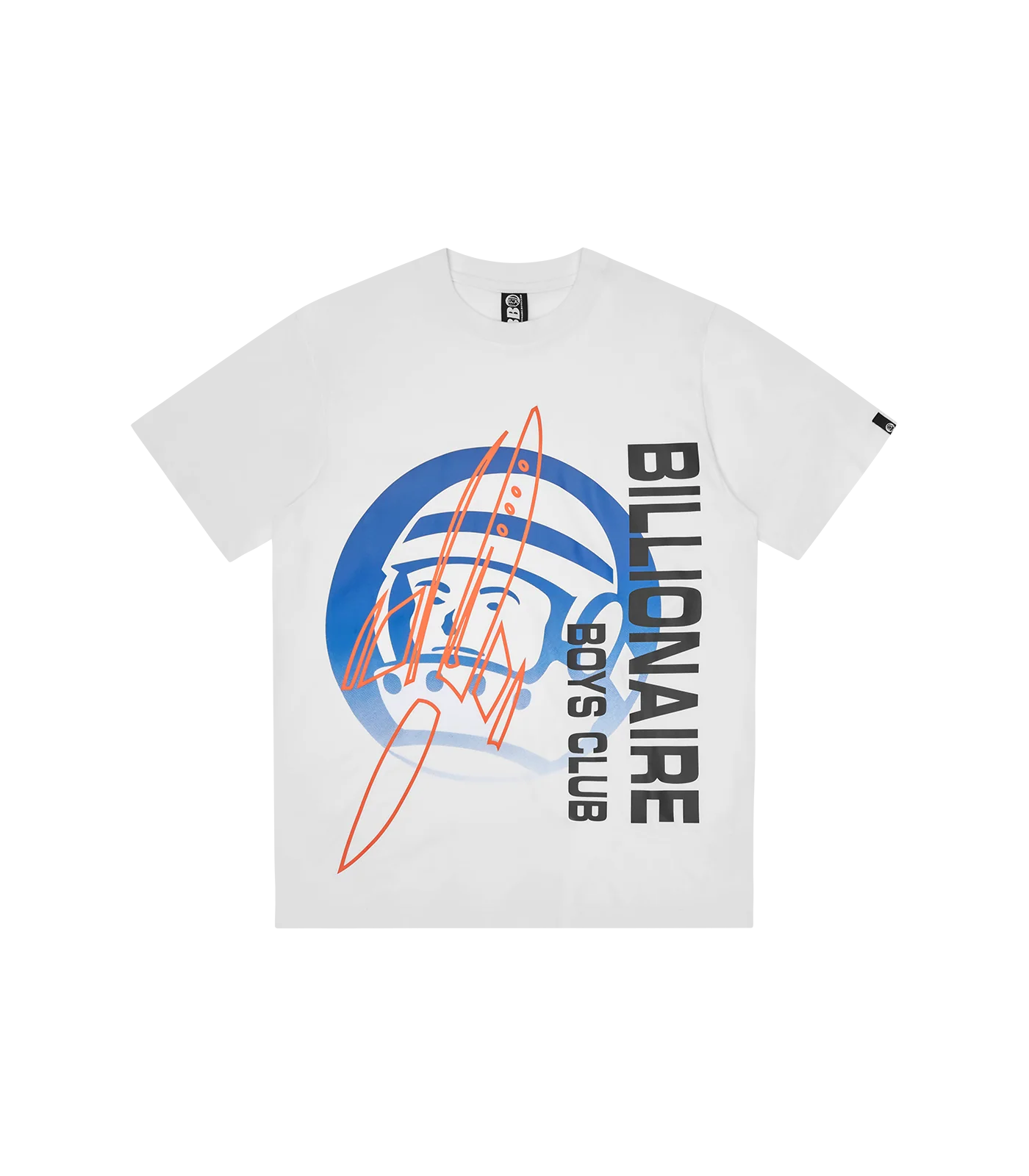 BB ASTRO ROCKET GRADIENT T-SHIRT - WHITE