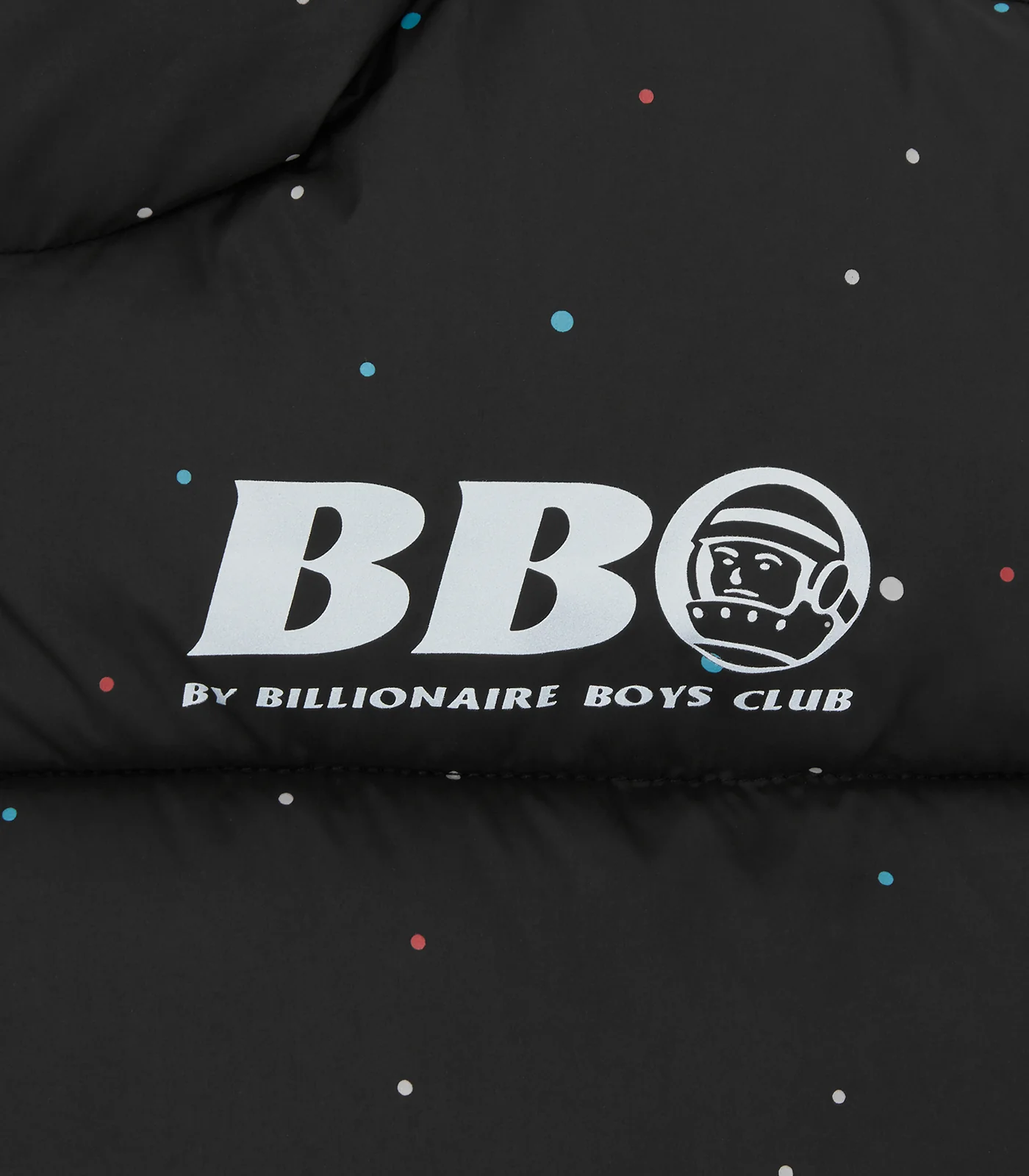 BB ASTRO SMALL LOGO PUFFER JACKET - BLACK - Image 3