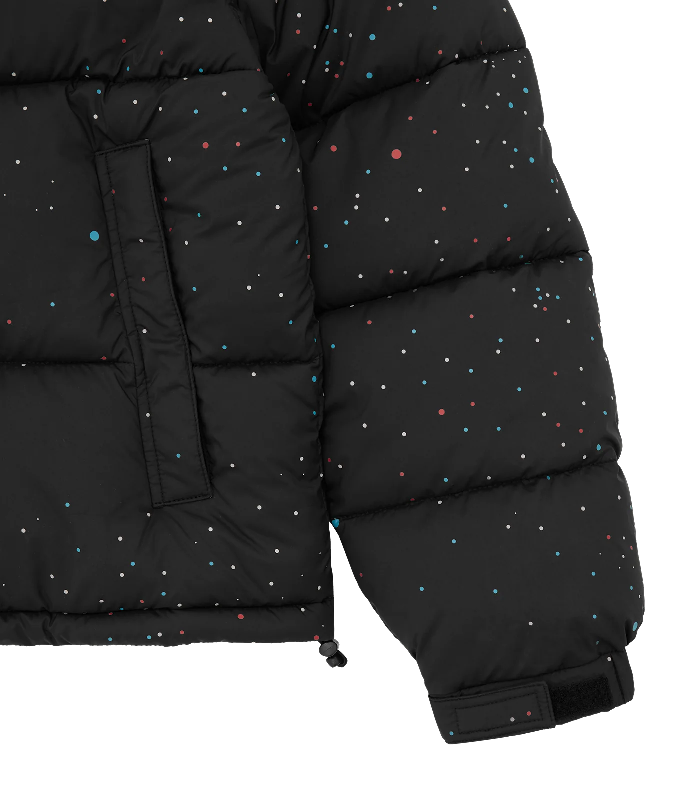 BB ASTRO SMALL LOGO PUFFER JACKET - BLACK - Image 4