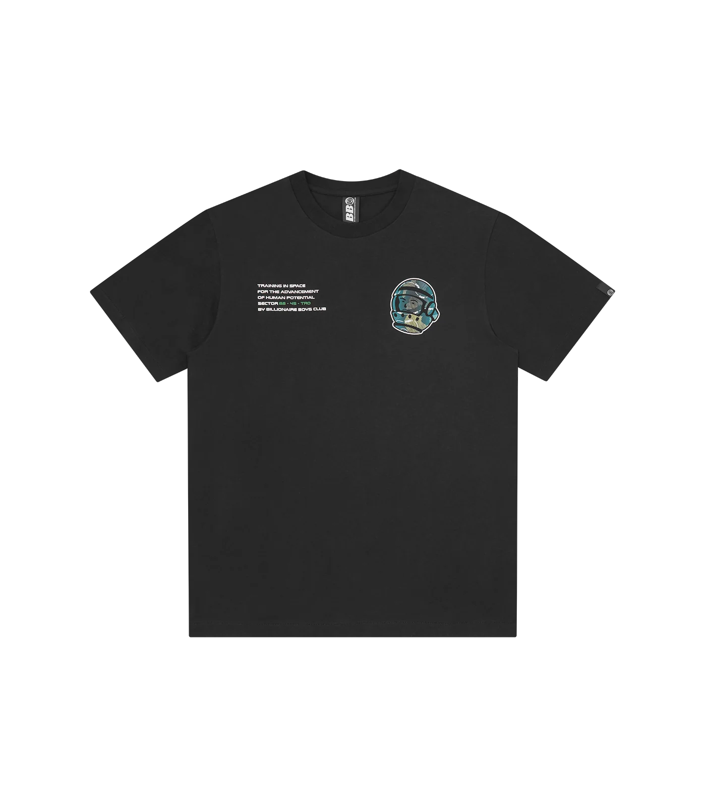 BB ASTRO SPACE TRAINING T-SHIRT - BLACK