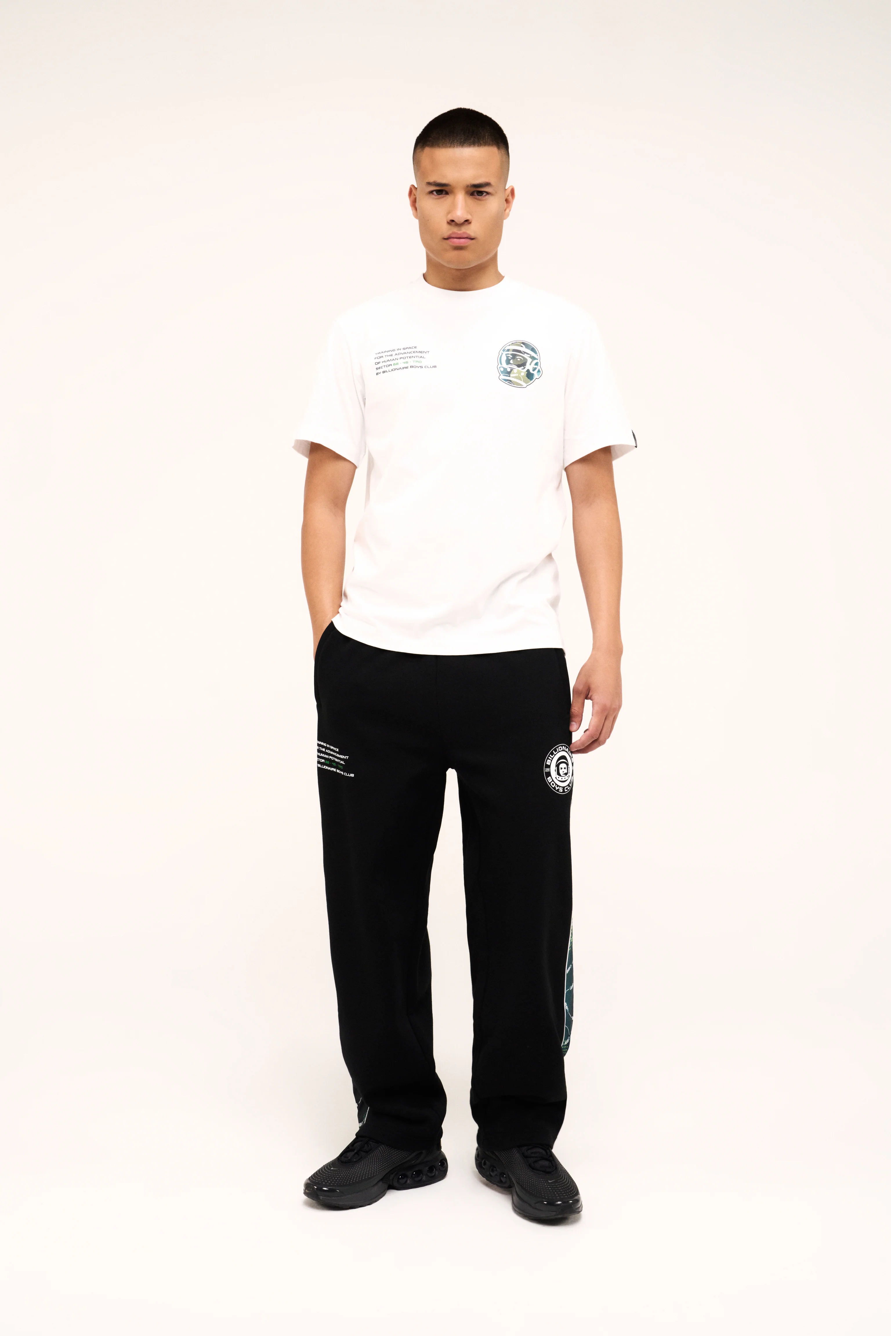 BB ASTRO SPACE TRAINING T-SHIRT - WHITE - Image 3