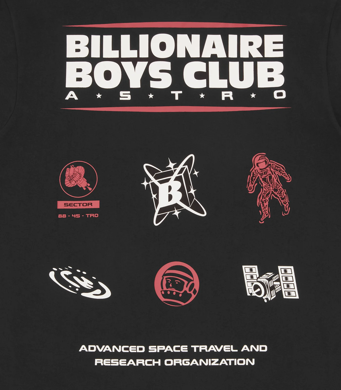 BB ASTRO SPACE TRAVEL T-SHIRT - BLACK - Image 4