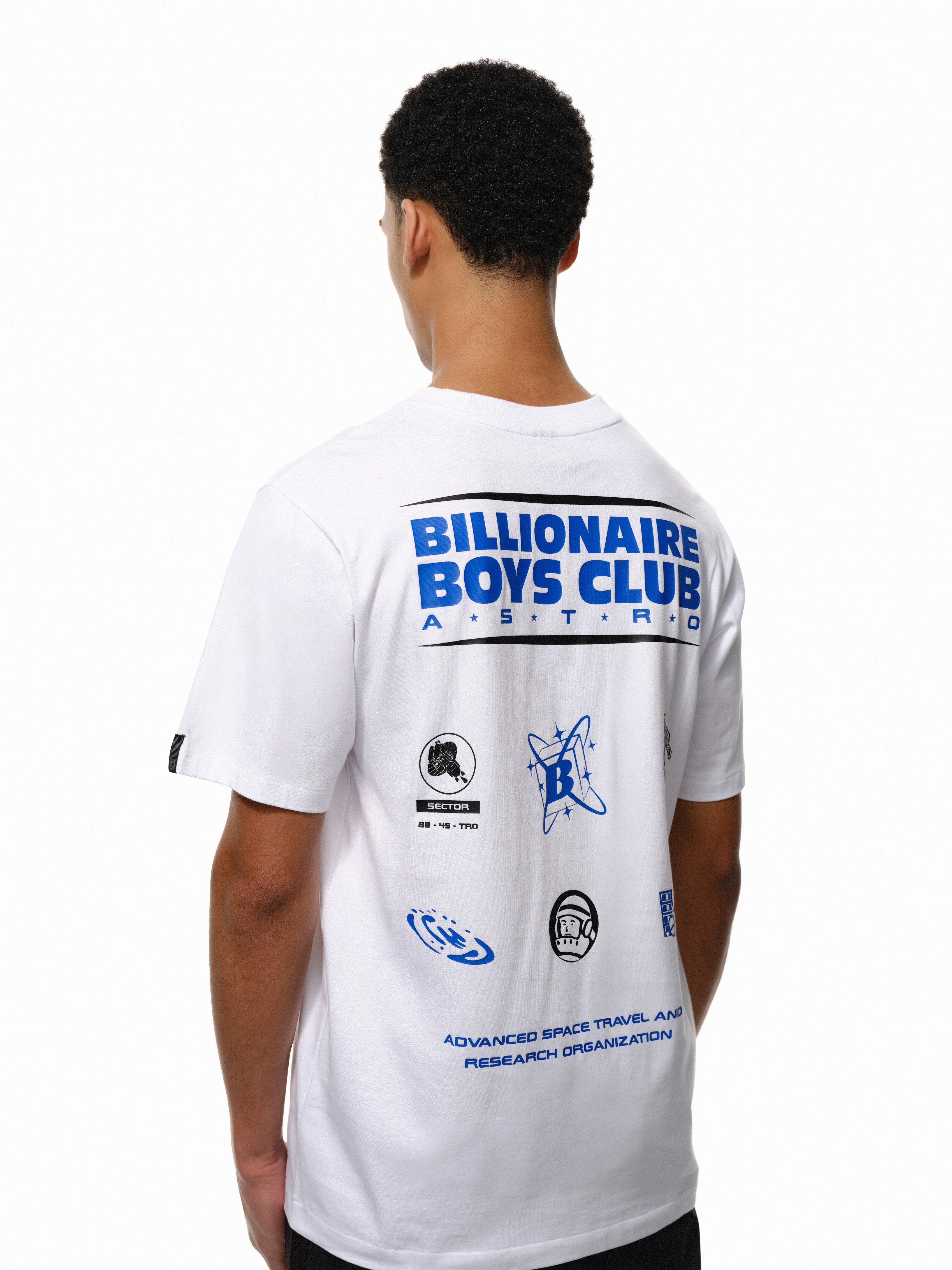 BB ASTRO SPACE TRAVEL T-SHIRT - WHITE - Image 4