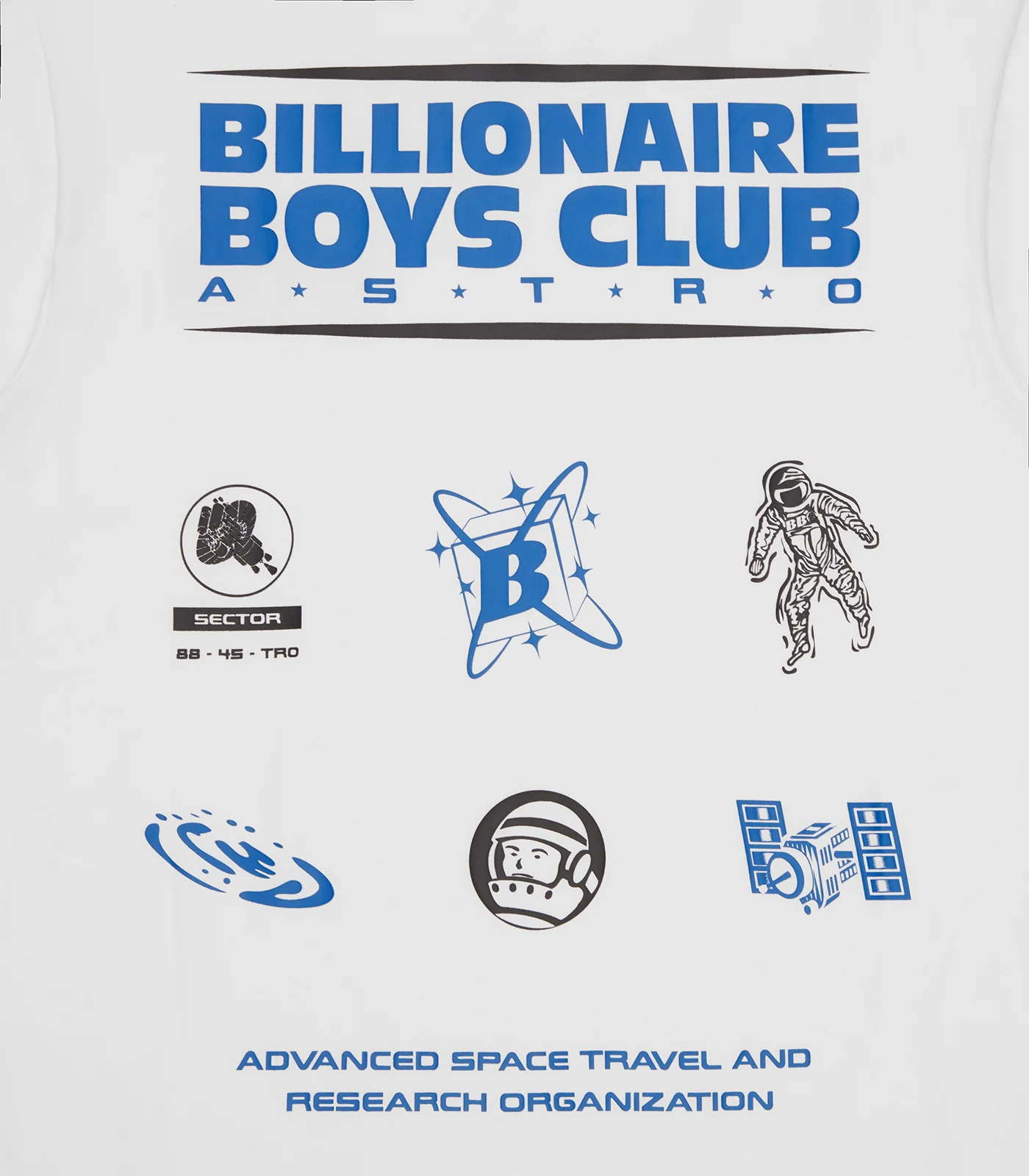 BB ASTRO SPACE TRAVEL T-SHIRT - WHITE - Image 5
