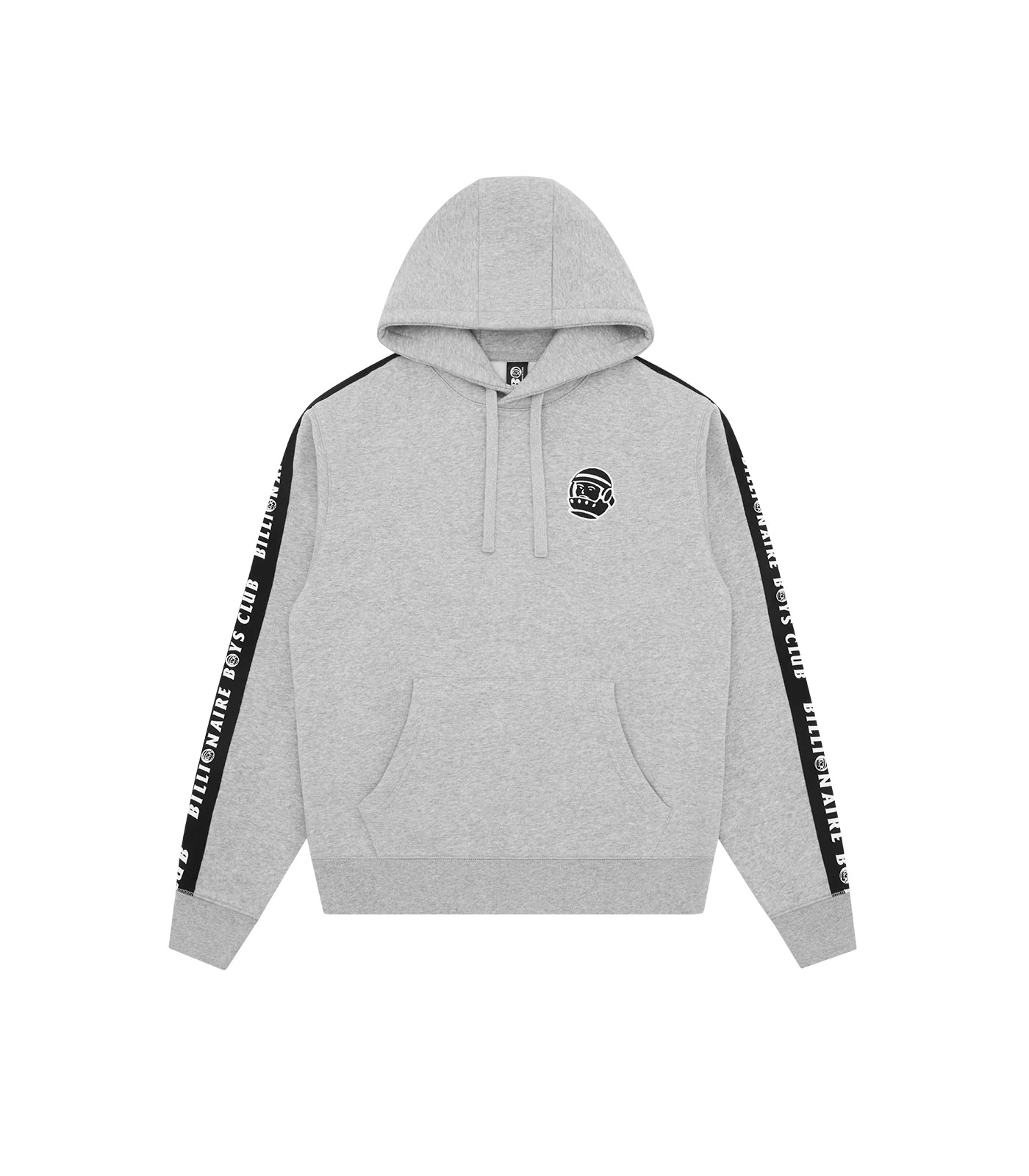 BB ASTRO TAPED POPOVER HOOD - HEATHER GREY
