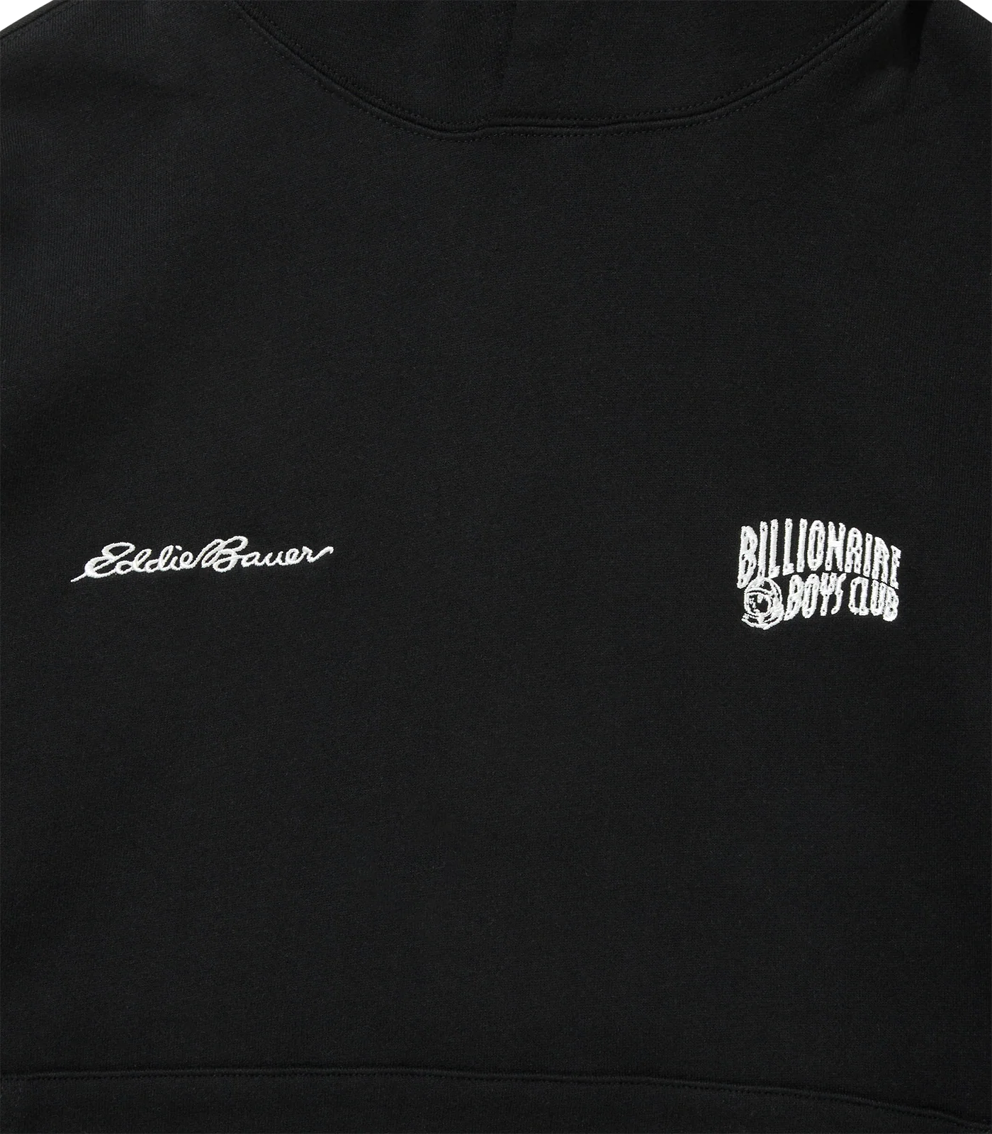 BILLIONAIRE BOYS CLUB X EDDIE BAUER HOODIE - BLACK - Image 4