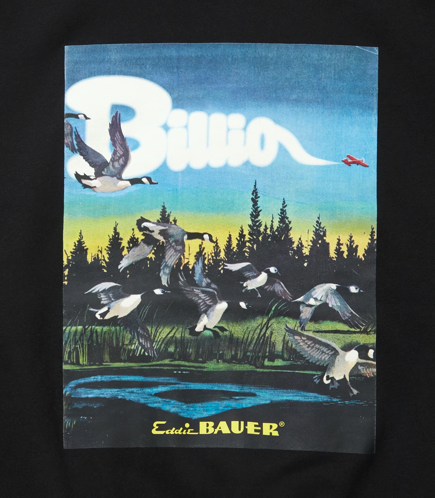 BILLIONAIRE BOYS CLUB X EDDIE BAUER HOODIE - BLACK - Image 5