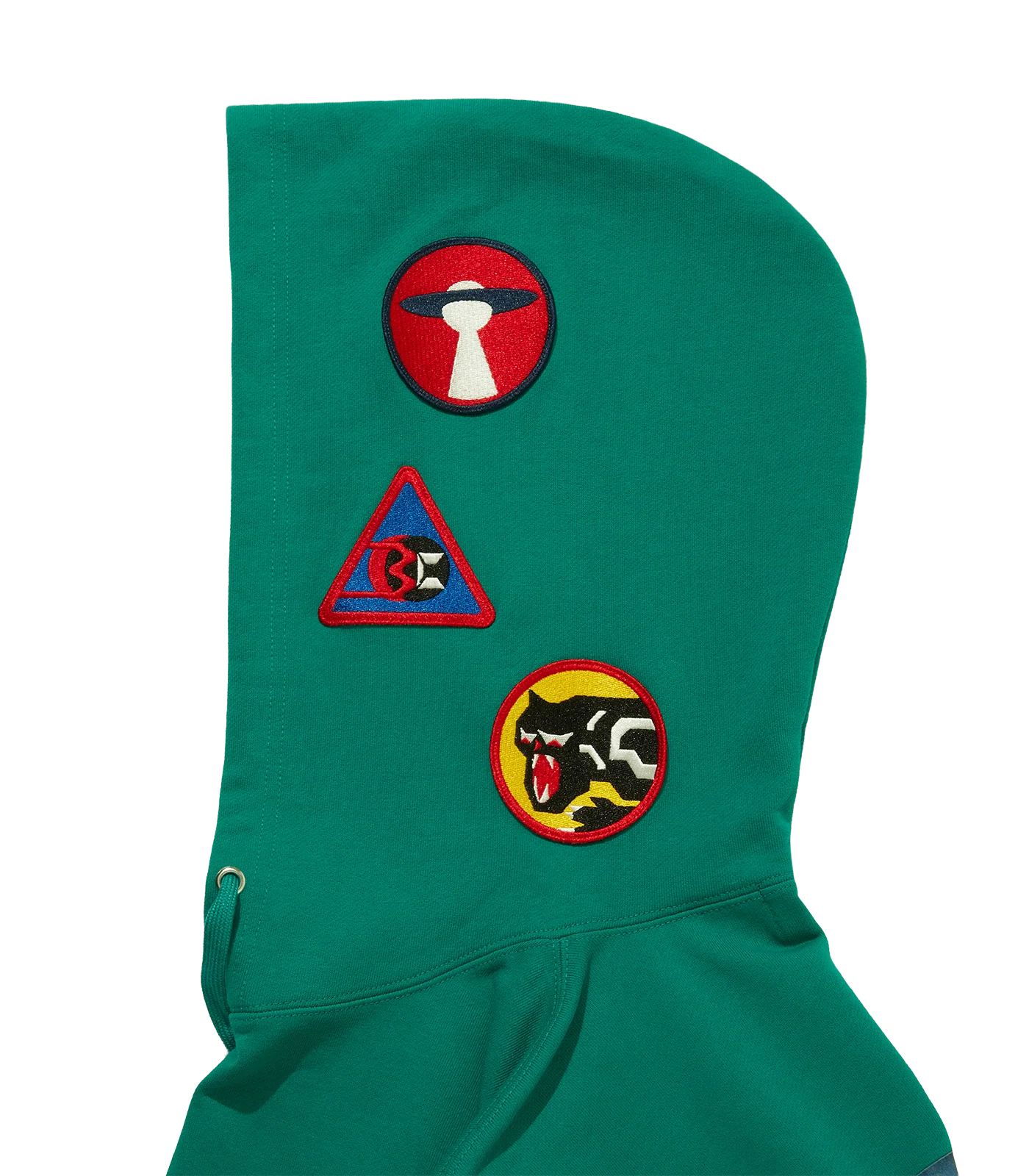 BILLIONAIRE BOYS CLUB X EDDIE BAUER HOODIE - GREEN - Image 7
