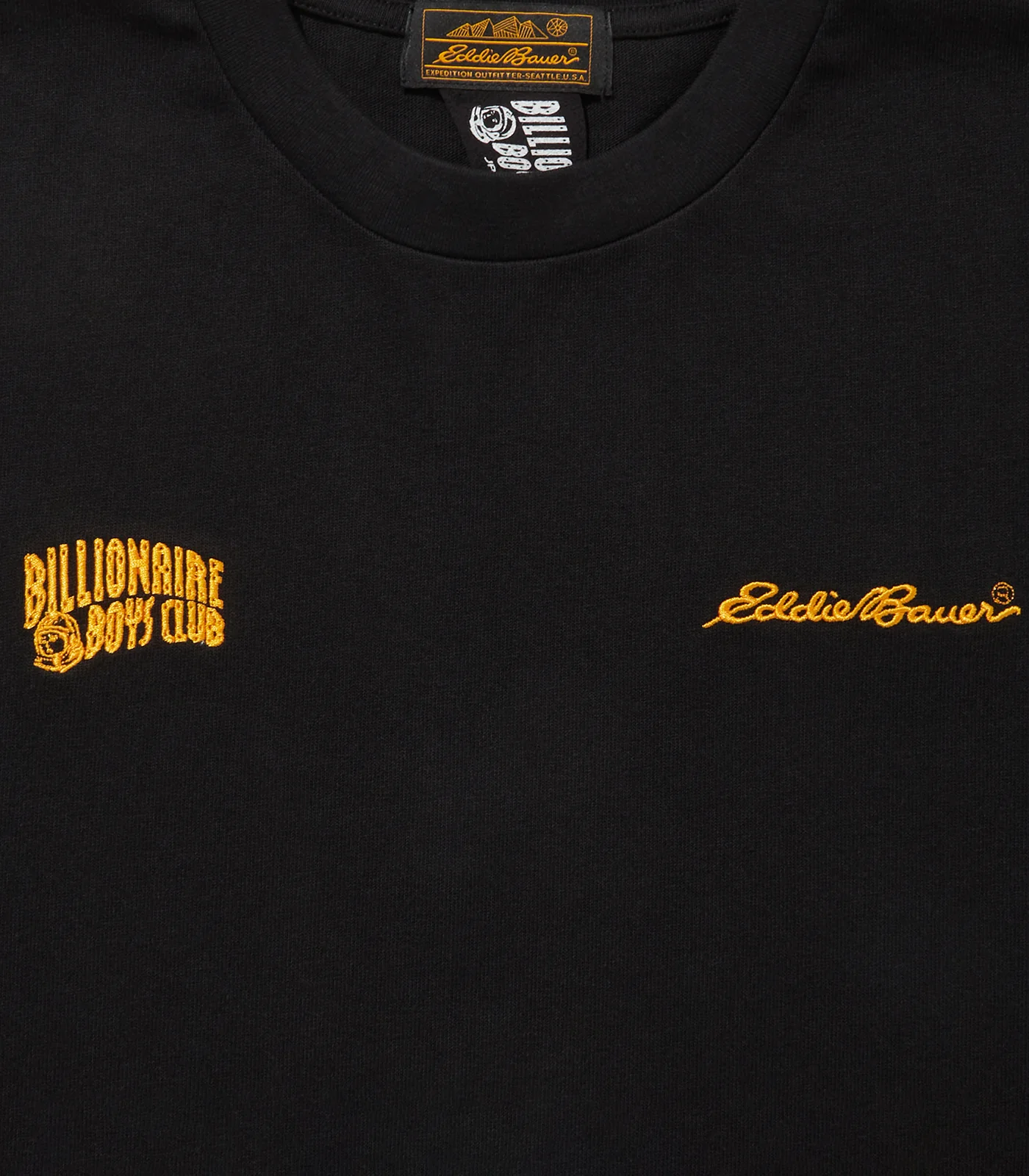 BILLIONAIRE BOYS CLUB X EDDIE BAUER T-SHIRT #2 - BLACK - Image 3