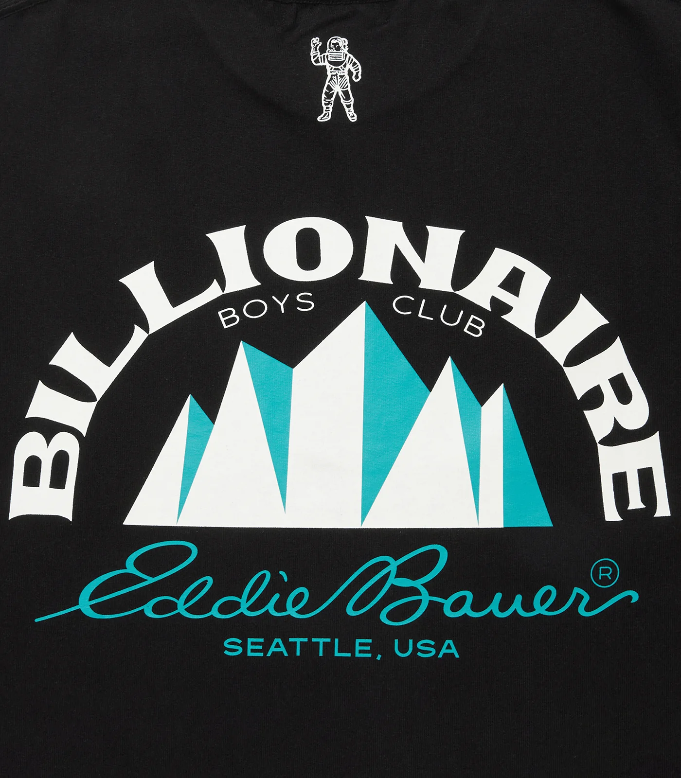 BILLIONAIRE BOYS CLUB X EDDIE BAUER T-SHIRT #3 - BLACK - Image 3