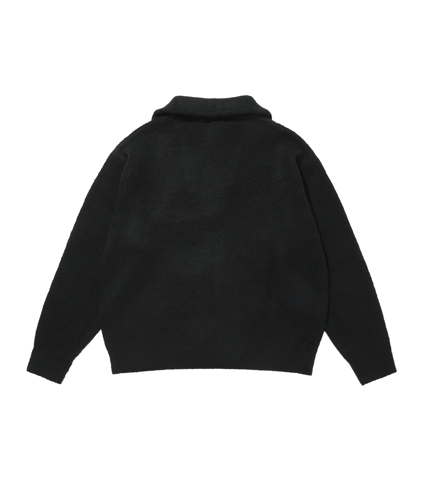 BILLIONAIRE BOYS CLUB X EDDIE BAUER HALF ZIP UP KNIT - BLACK - Image 5