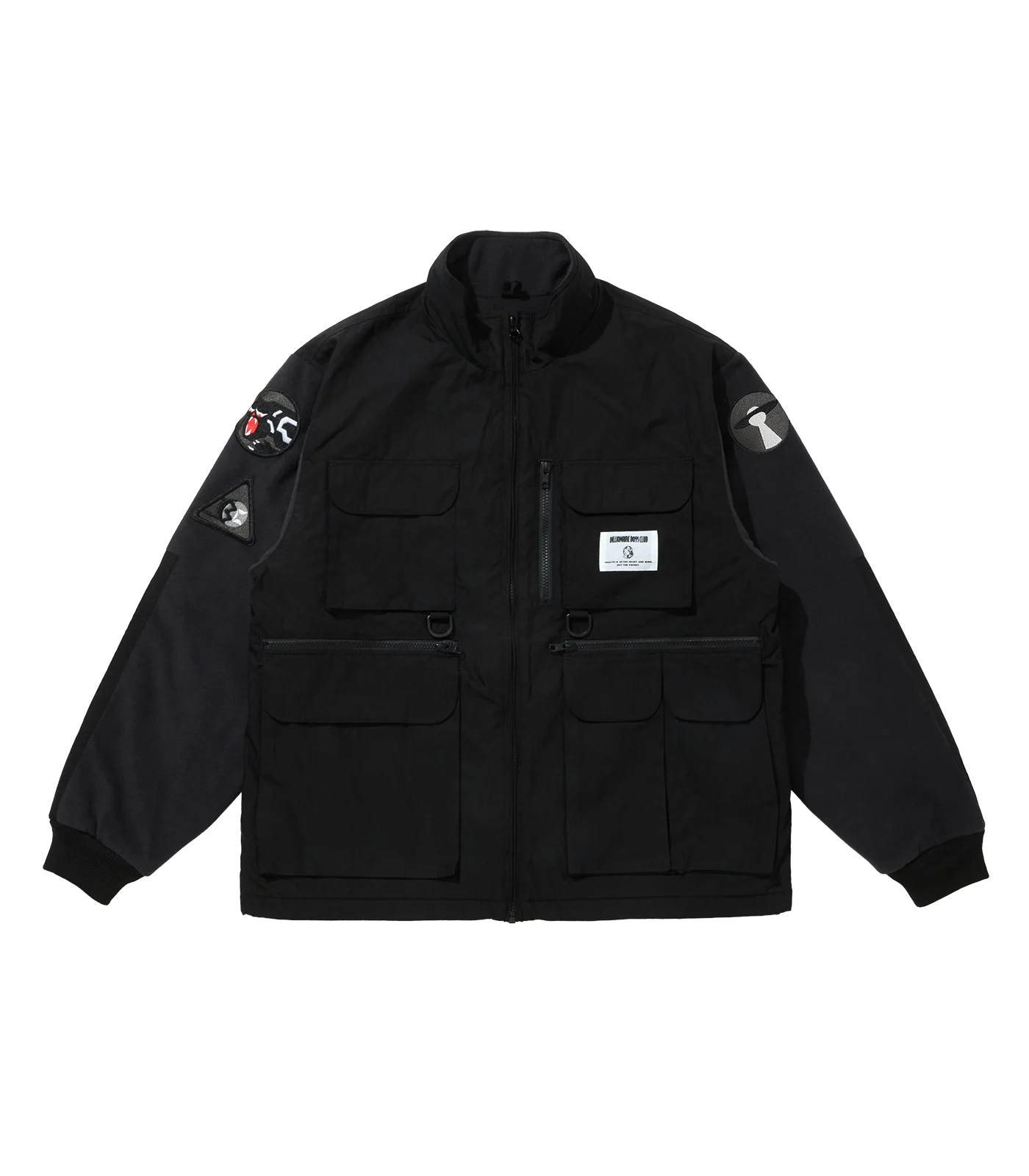 BILLIONAIRE BOYS CLUB X EDDIE BAUER POLARTEC HUNTING JACKET - BLACK