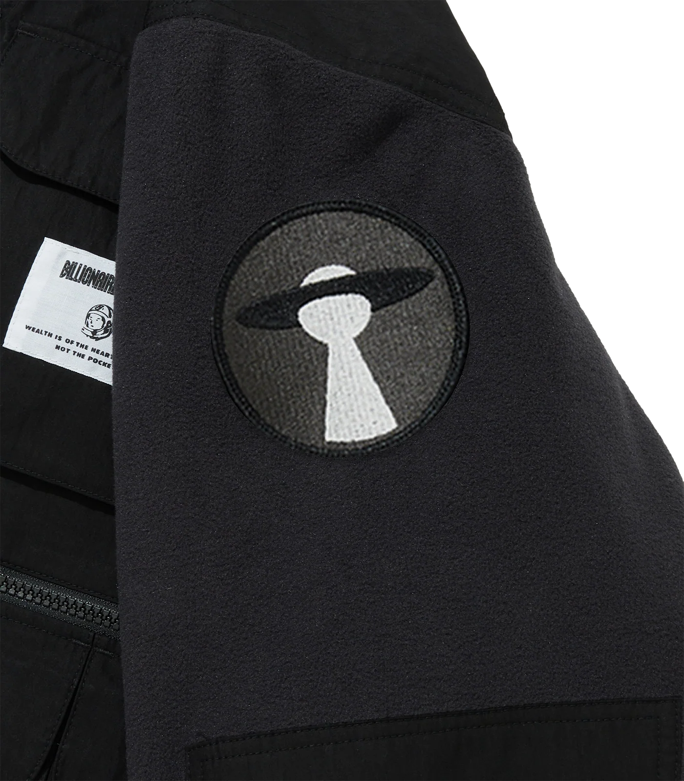 BILLIONAIRE BOYS CLUB X EDDIE BAUER POLARTEC HUNTING JACKET - BLACK - Image 4