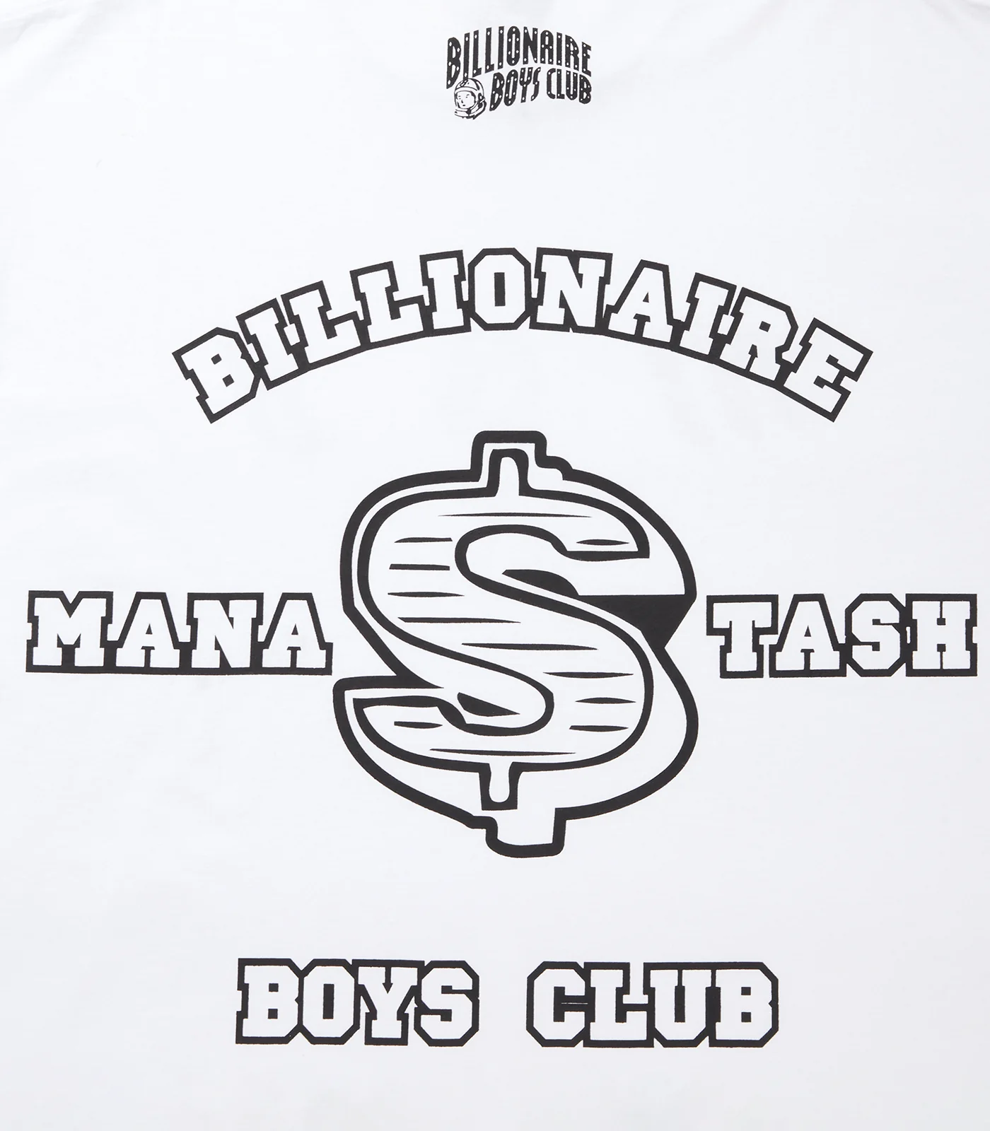 BILLIONAIRE BOYS CLUB X MANASTASH T-SHIRT - WHITE - Image 4