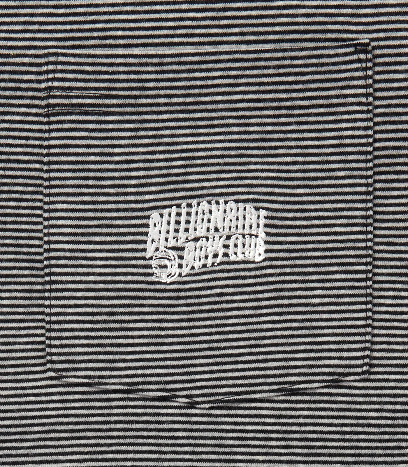 BORDER POCKET LS T-SHIRT - BLACK/GREY - Image 3