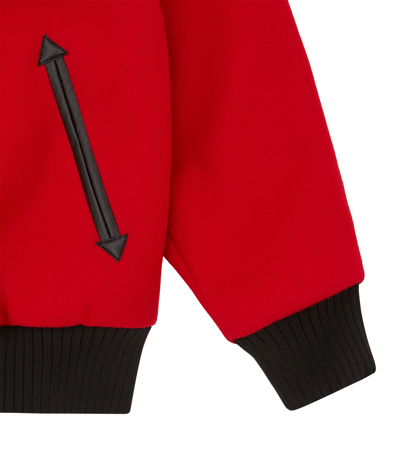 BULLDOG VARSITY JACKET - RED - Image 7
