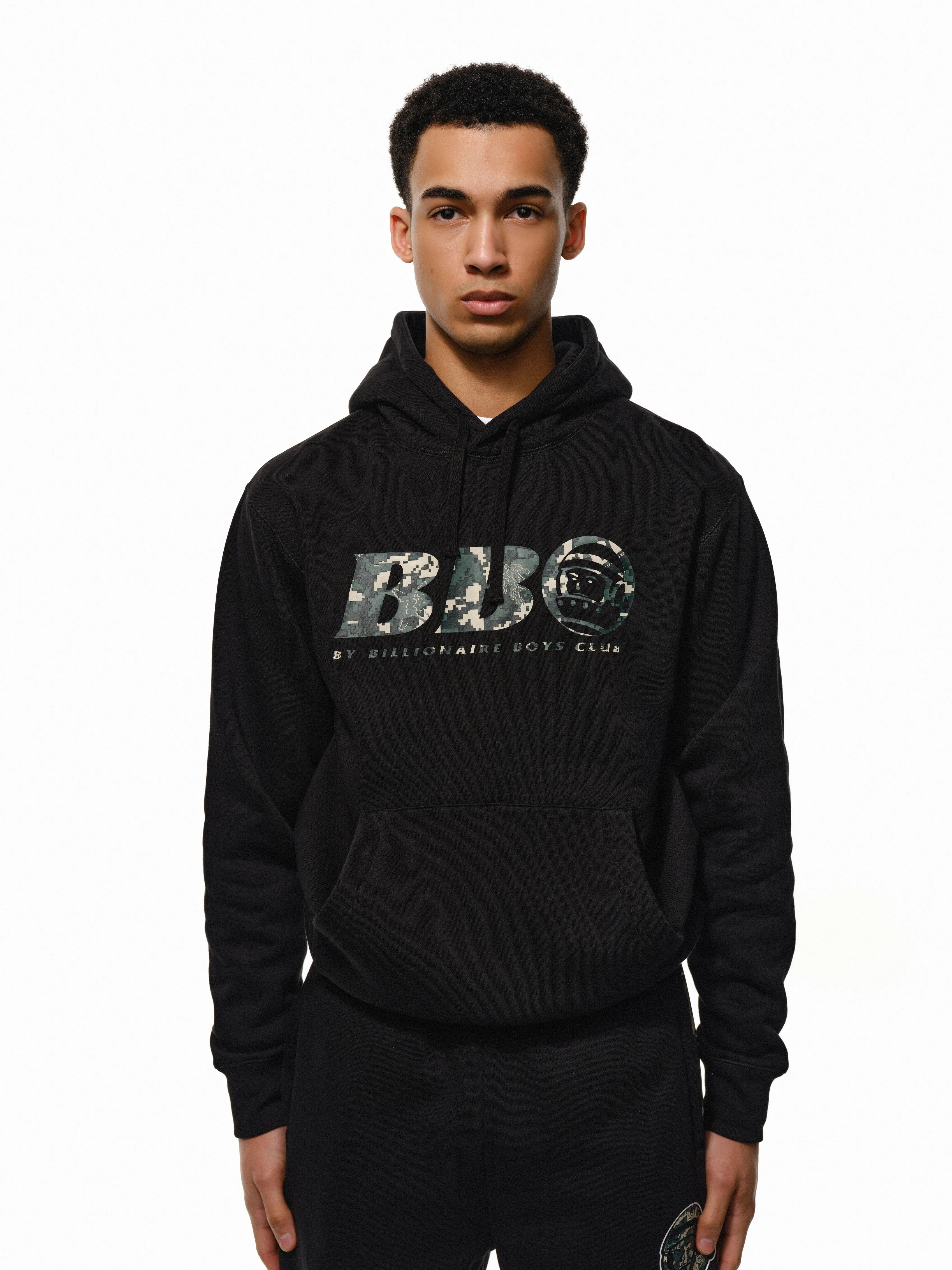 CAMO FILL BB ASTRO POPOVER HOOD - BLACK - Image 3