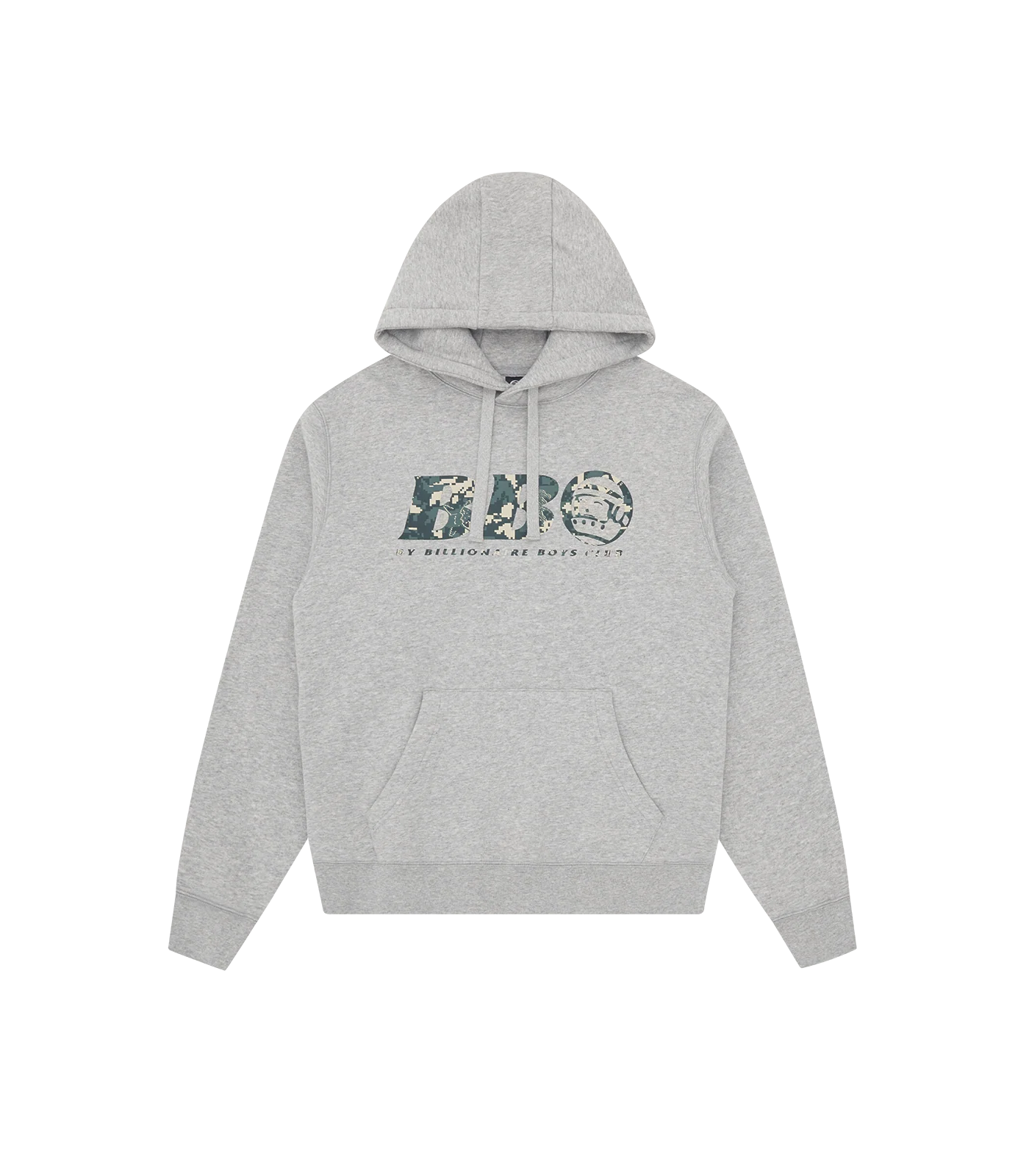 CAMO FILL BB ASTRO POPOVER HOOD - HEATHER GREY