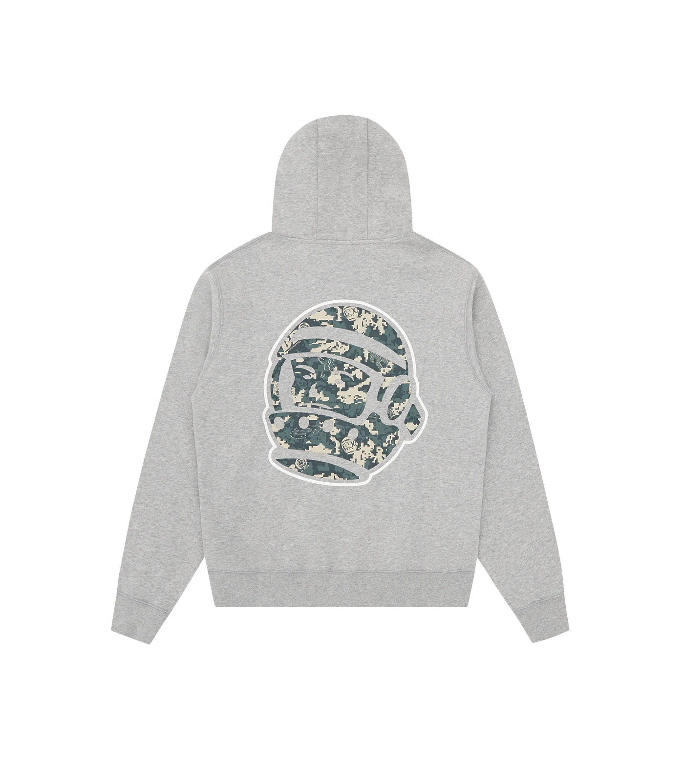 CAMO FILL BB ASTRO POPOVER HOOD - HEATHER GREY - Image 2