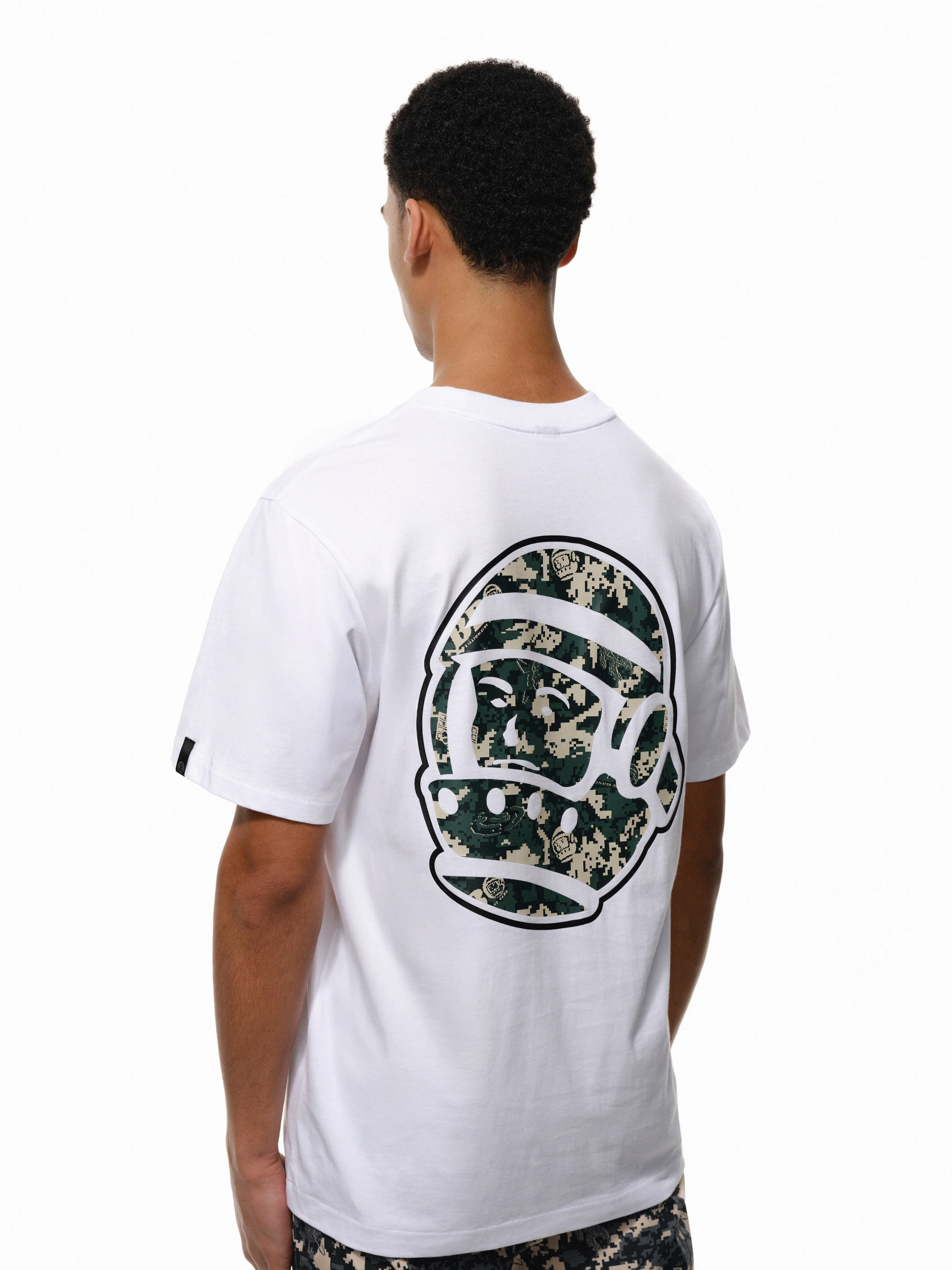 CAMO FILL BB ASTRO T-SHIRT - WHITE - Image 4