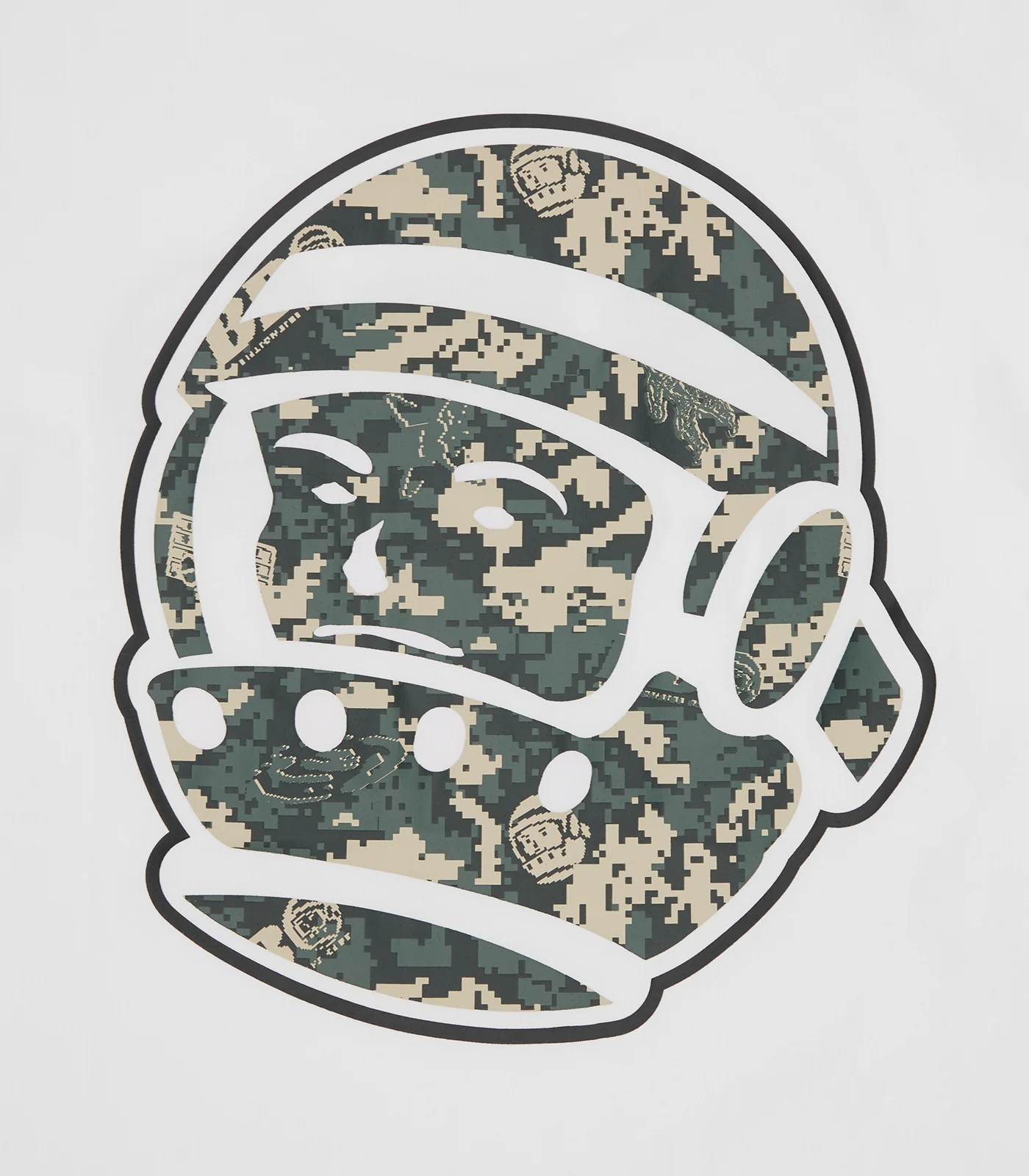 CAMO FILL BB ASTRO T-SHIRT - WHITE - Image 6