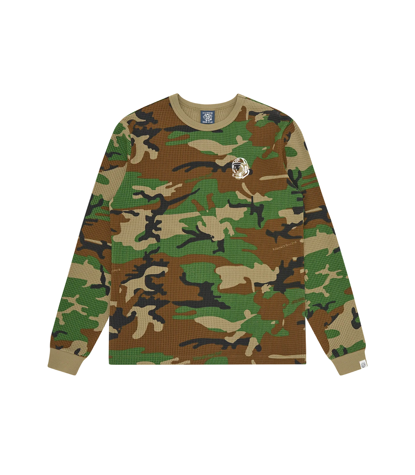 CAMO WAFFLE L/S T-SHIRT - CAMO