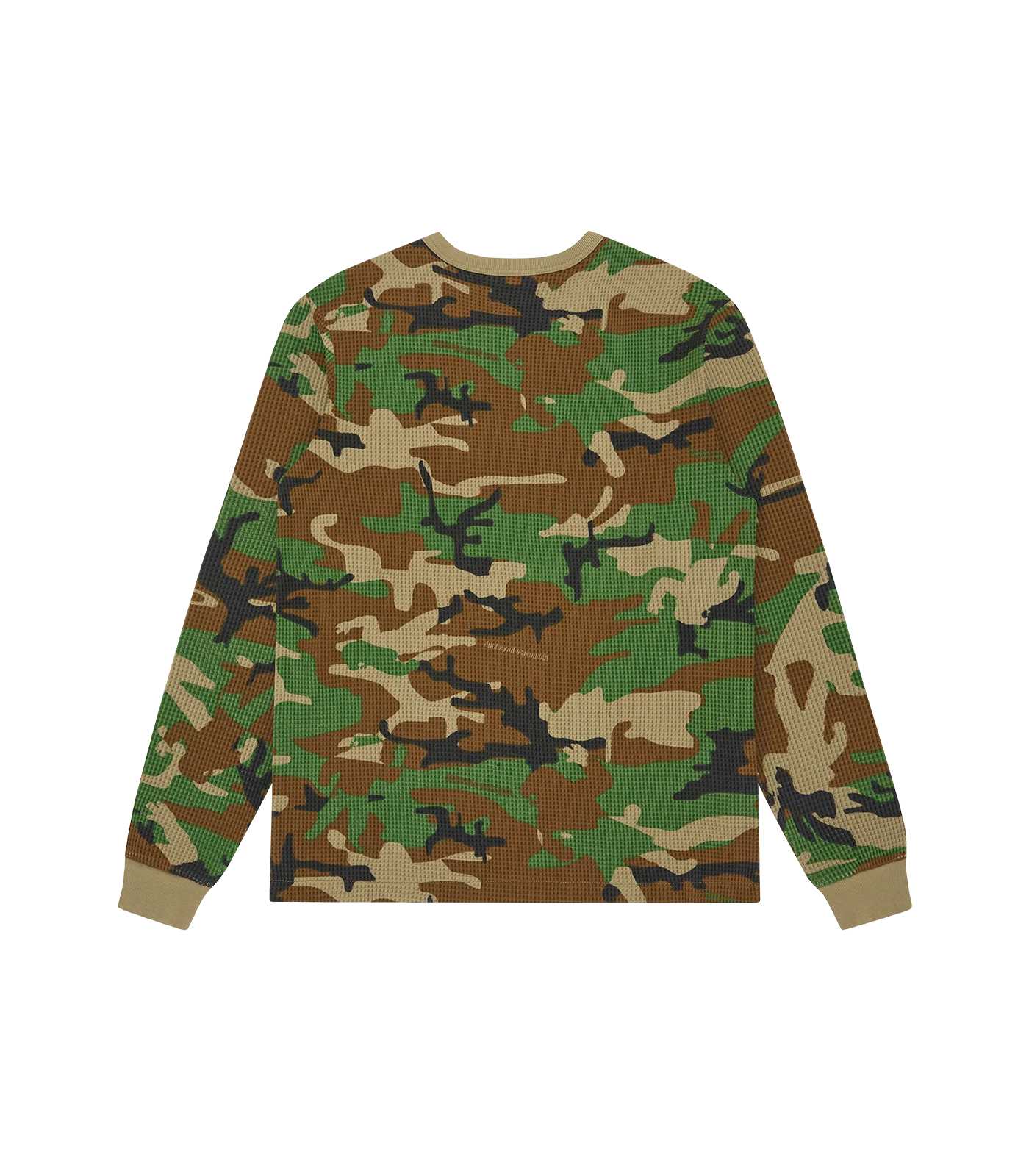 CAMO WAFFLE L/S T-SHIRT - CAMO - Image 2