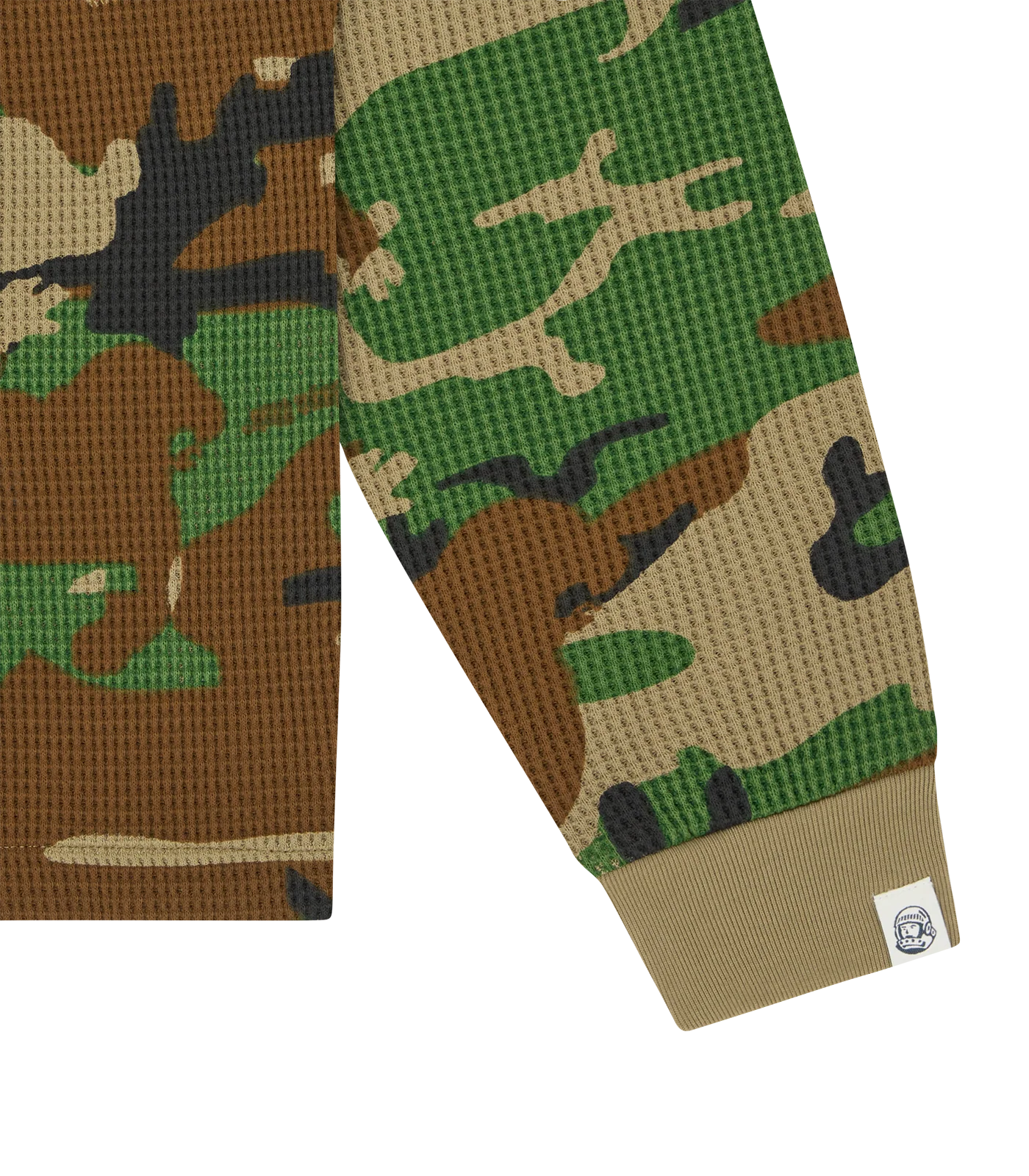 CAMO WAFFLE L/S T-SHIRT - CAMO - Image 4