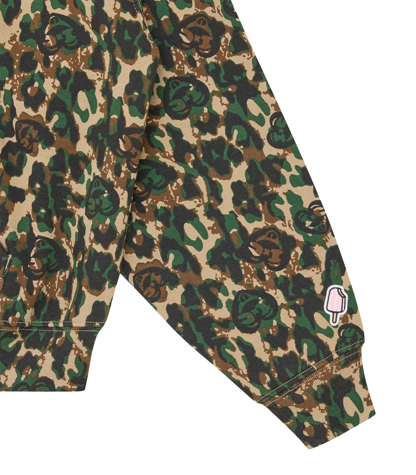 CAMO ZIP THROUGH HOOD - CAMO - Image 5