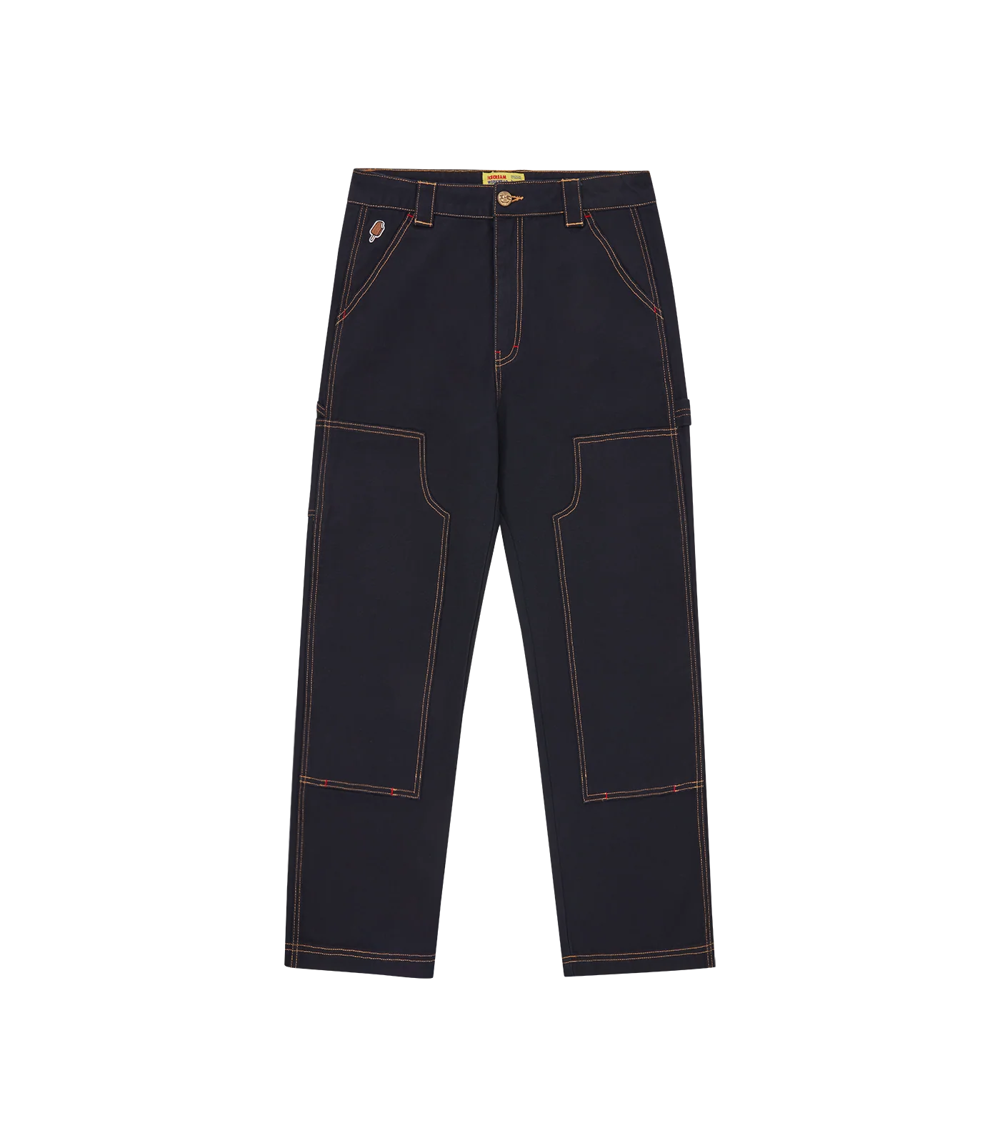 CANVAS CARPENTER PANTS - INK