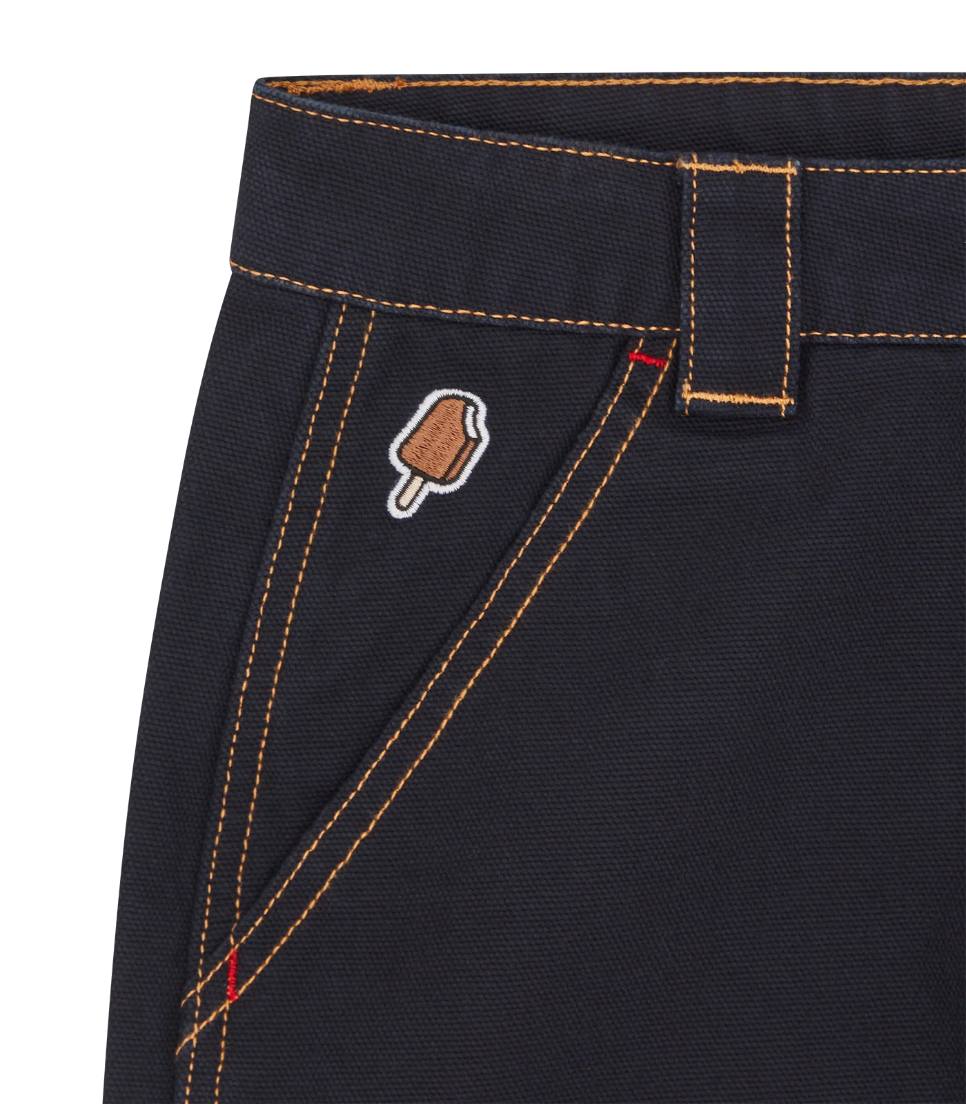 CANVAS CARPENTER PANTS - INK - Image 3