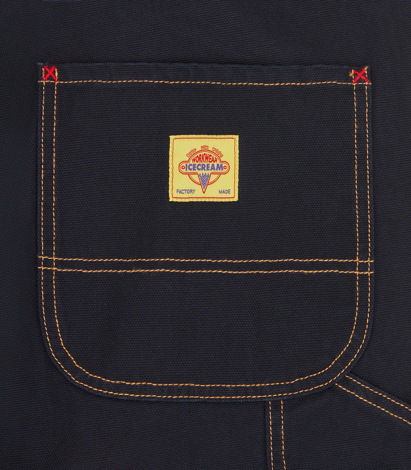 CANVAS CARPENTER PANTS - INK - Image 4
