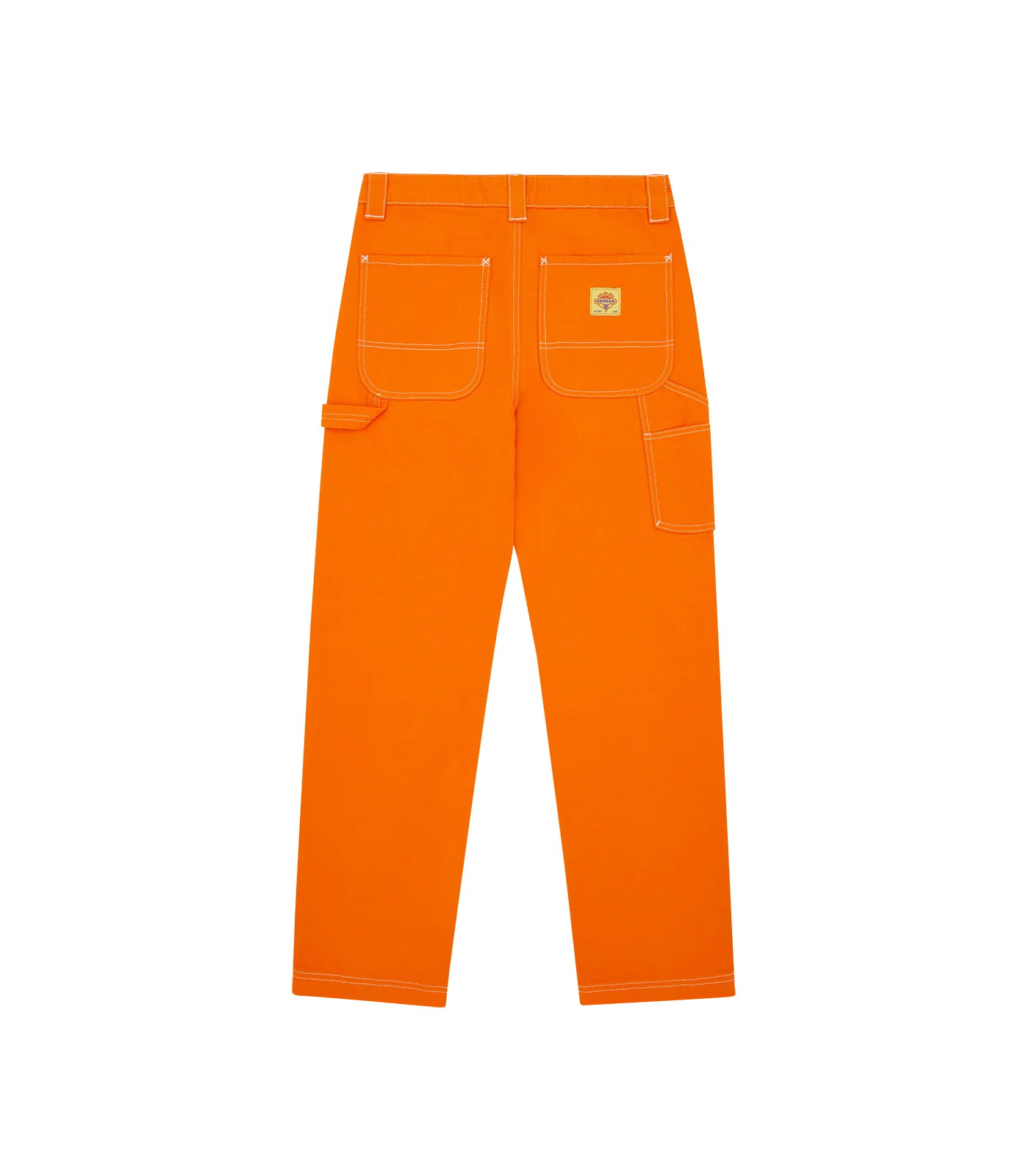 CANVAS CARPENTER PANTS - ORANGE - Image 2