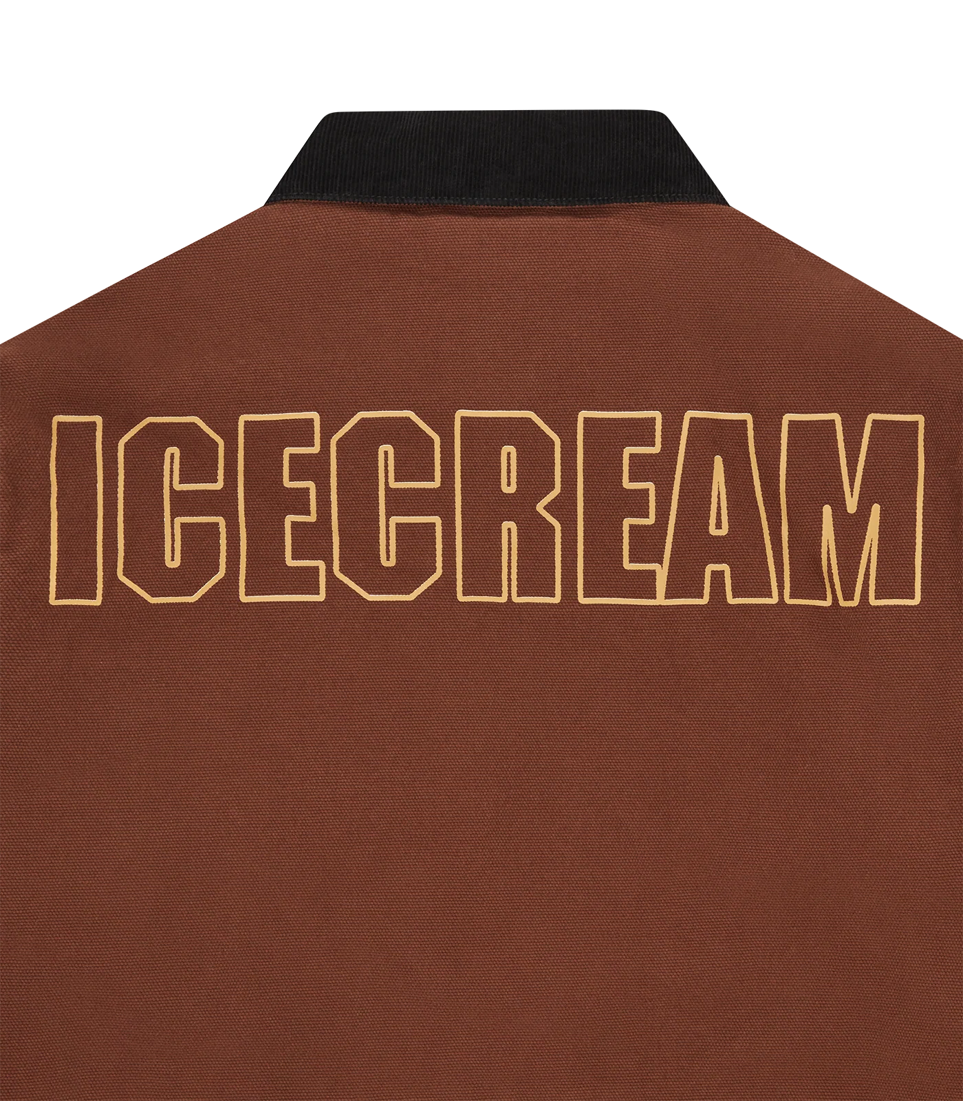 CANVAS LINED WORK JACKET - BROWN - Image 5