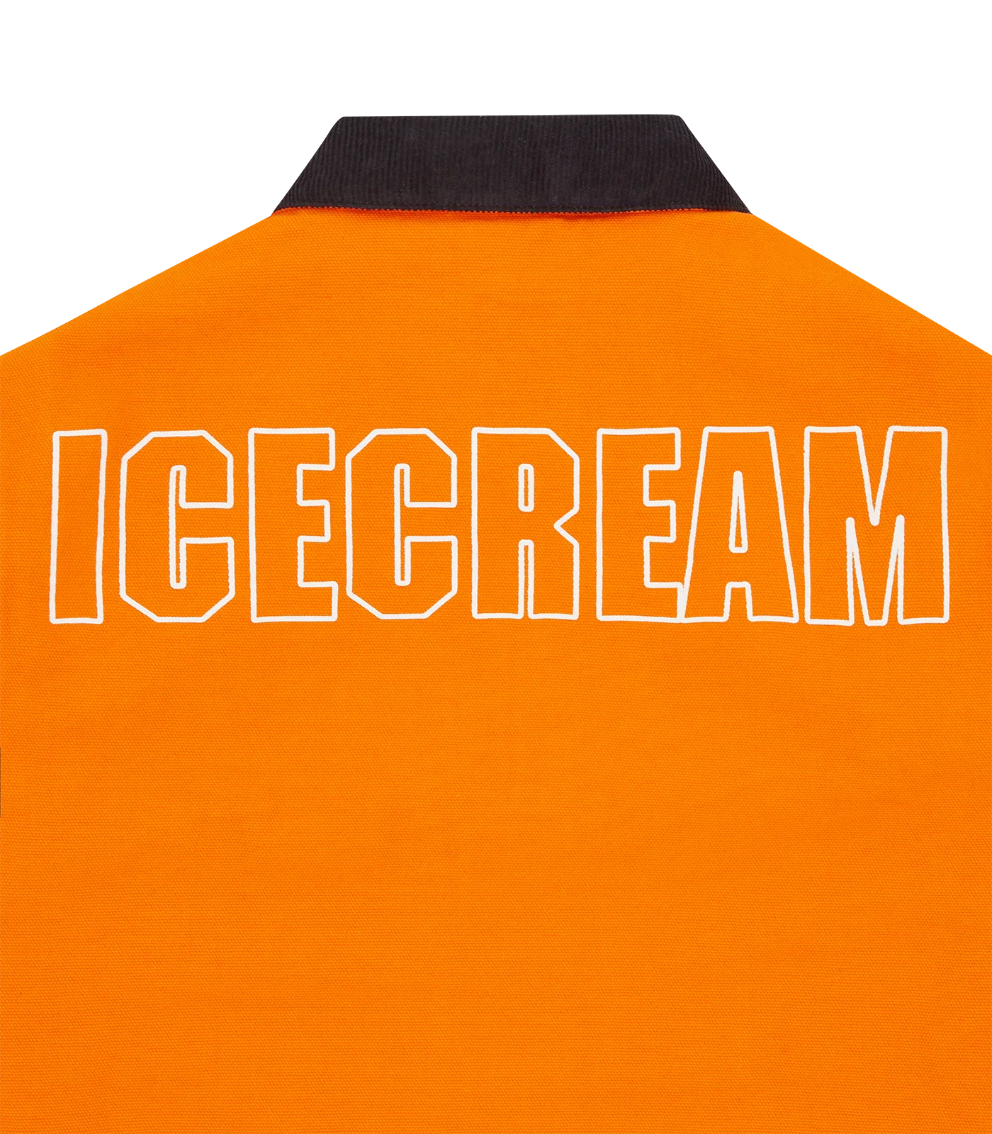 CANVAS LINED WORK JACKET - ORANGE - Image 5