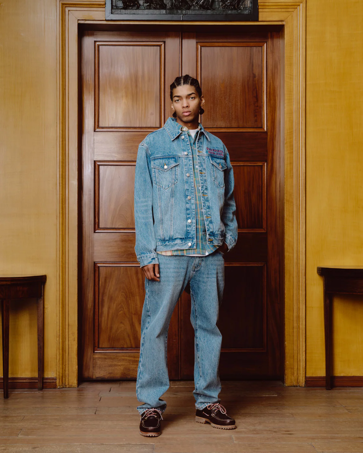 CASINO DENIM JACKET - LIGHT WASH BLUE - Image 3