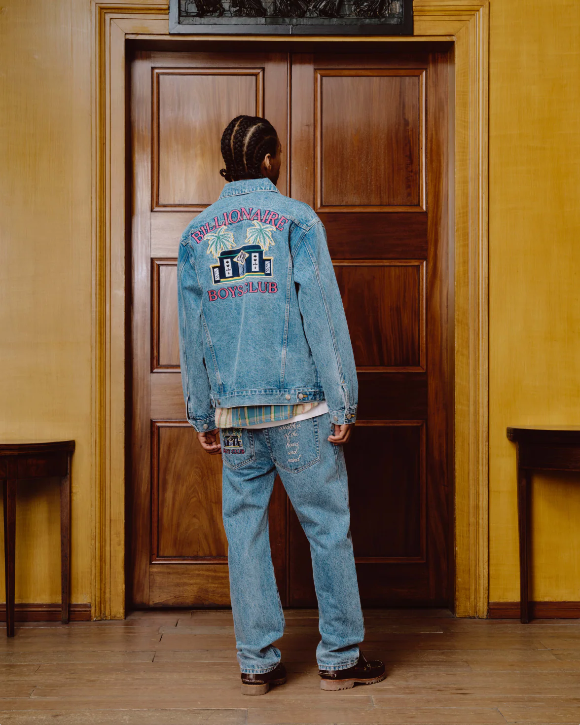 CASINO DENIM JACKET - LIGHT WASH BLUE - Image 4