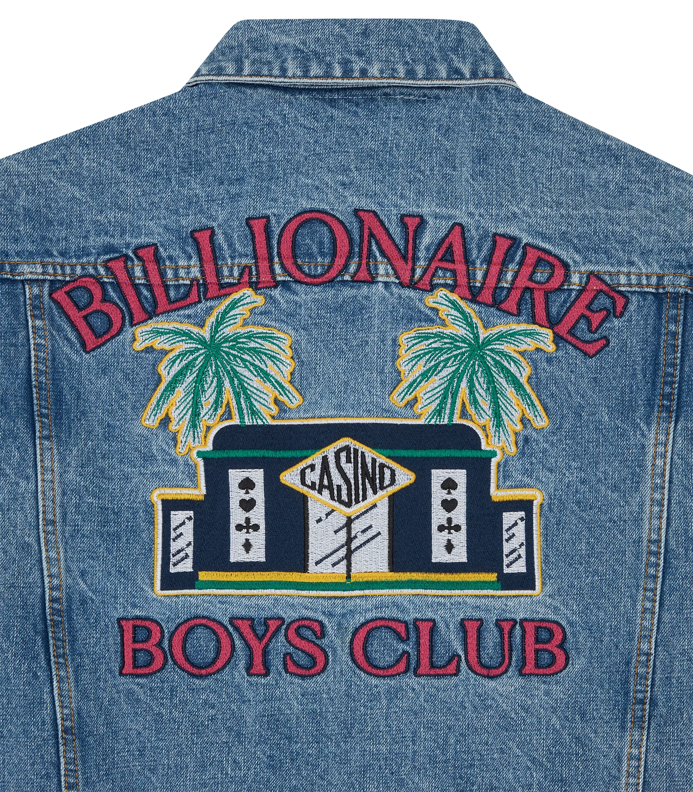 CASINO DENIM JACKET - LIGHT WASH BLUE - Image 7