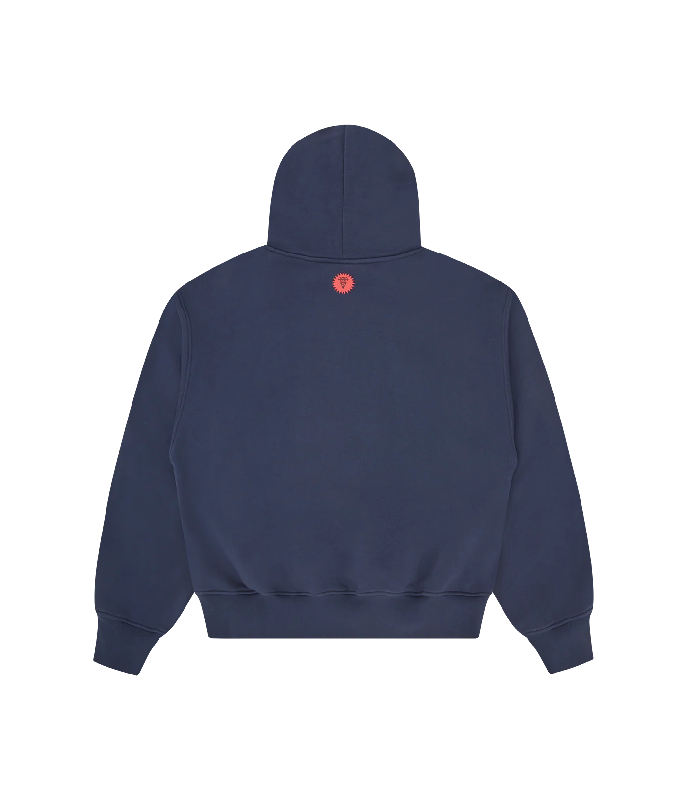 CHERRY OVERSIZED POPOVER HOOD - NAVY - Image 2