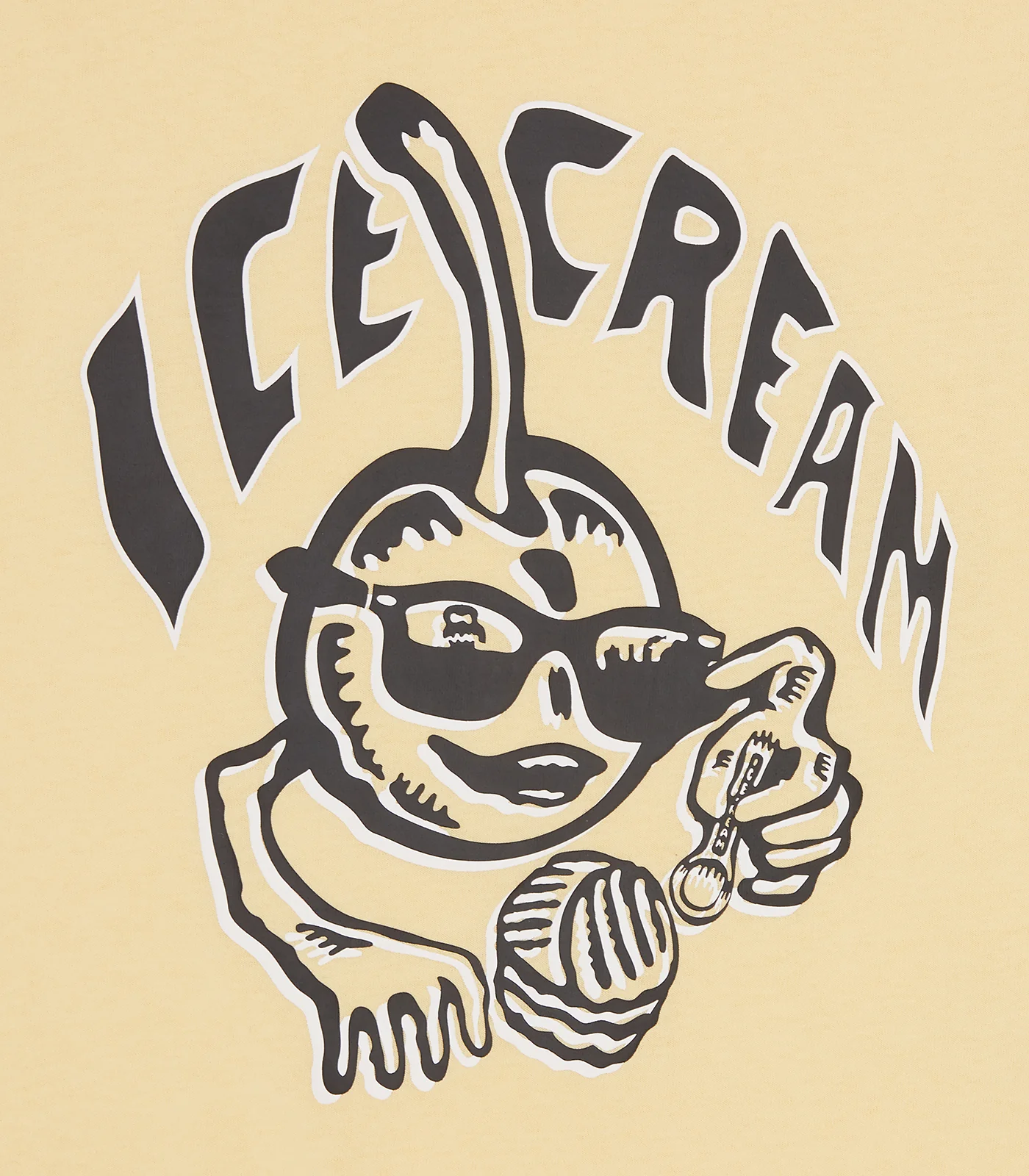 CHERRY RINGER T-SHIRT - YELLOW - Image 4
