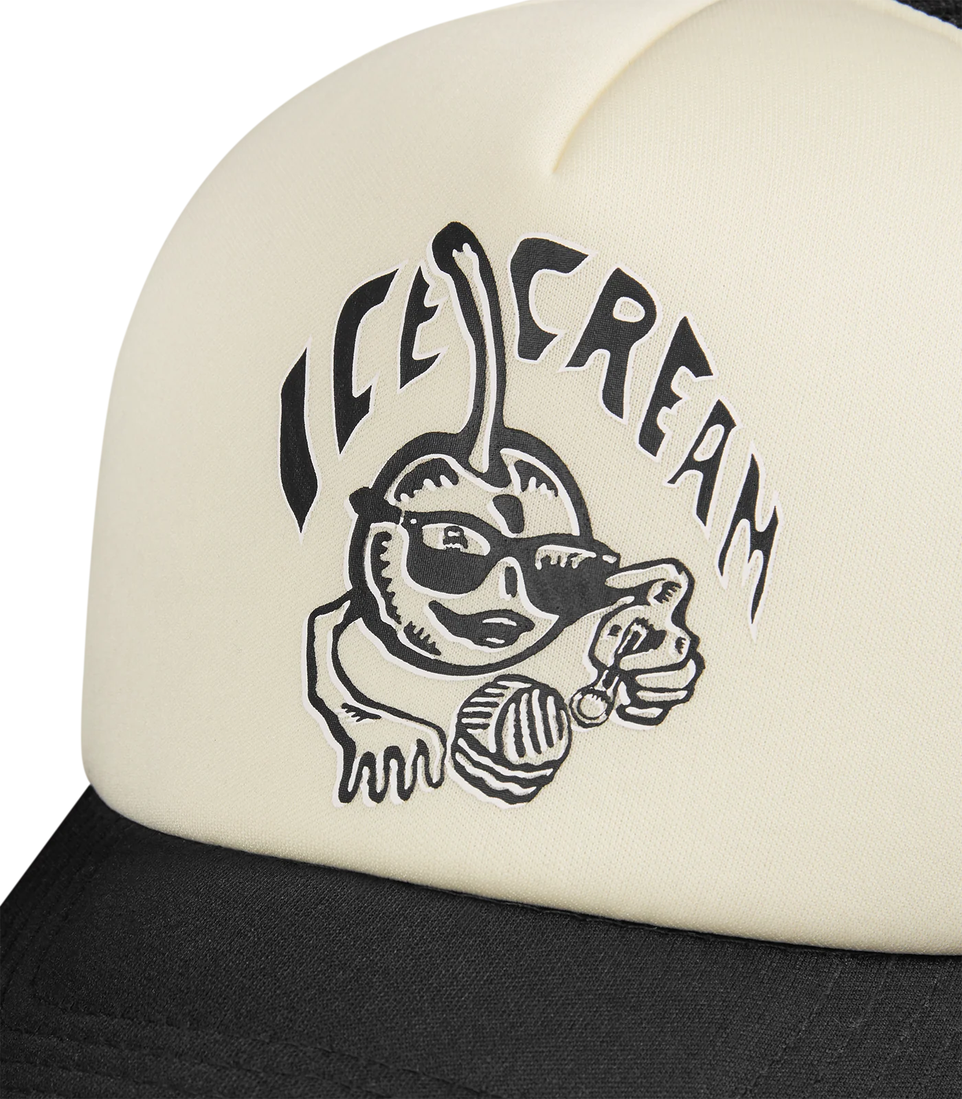 CHERRY TRUCKER CAP - YELLOW/BLACK - Image 3