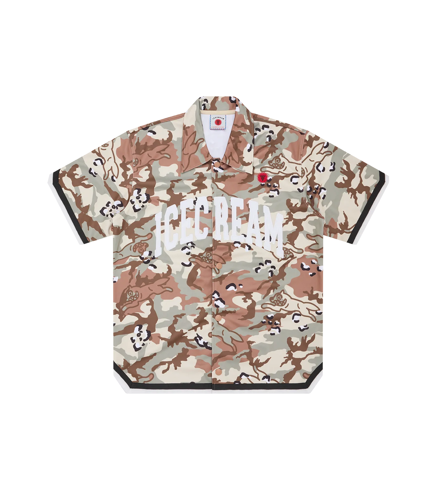 CHOC CHIP BASEBALL JERSEY - CAMO