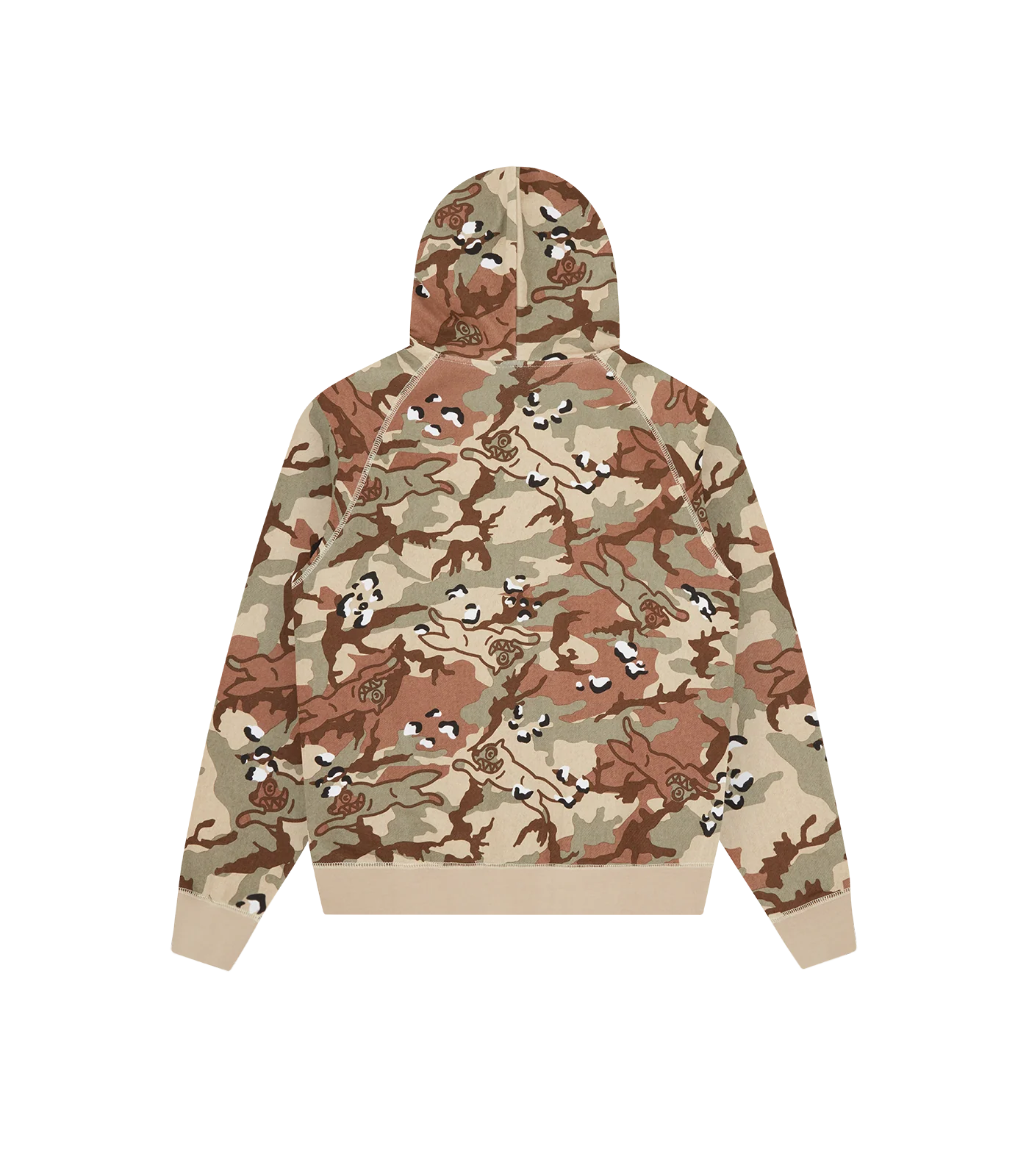 CHOC CHIP RUNNING DOG ZIP THROUGH HOOD - CAMO - Image 3