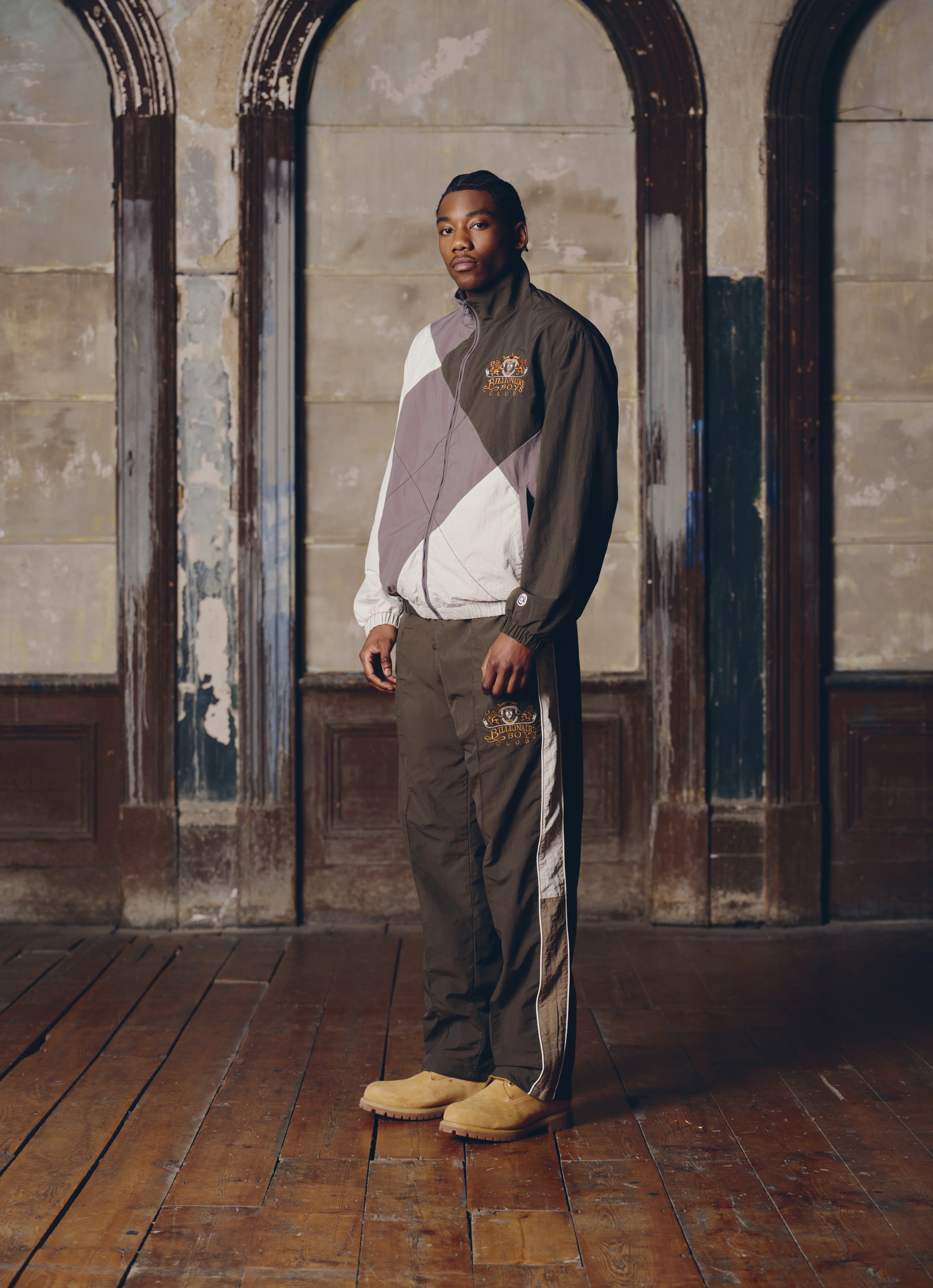 CLUBHOUSE TRACK PANTS - OLIVE - Image 2