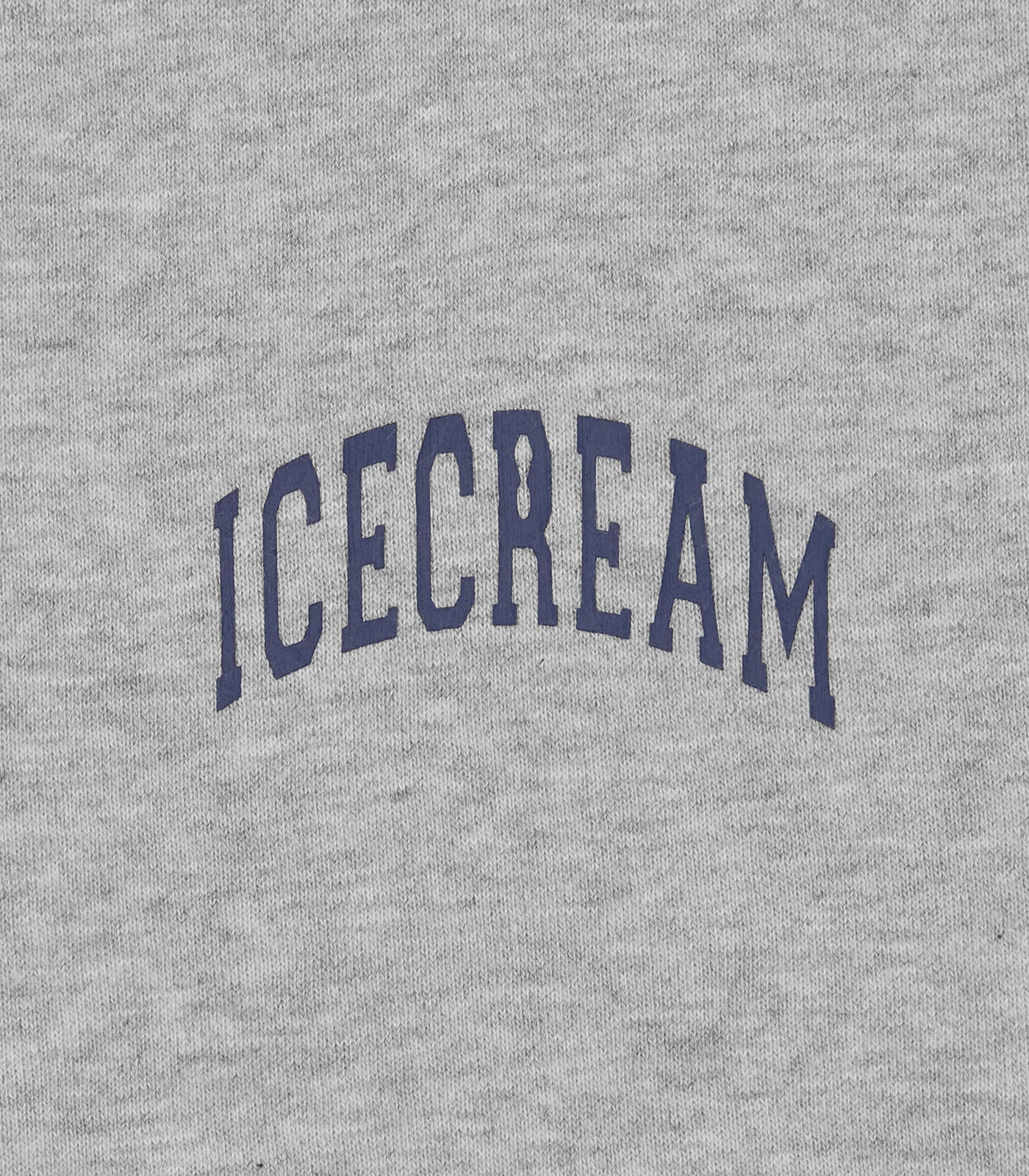 COLLEGE CROPPED POPOVER HOOD - HEATHER GREY - Image 4