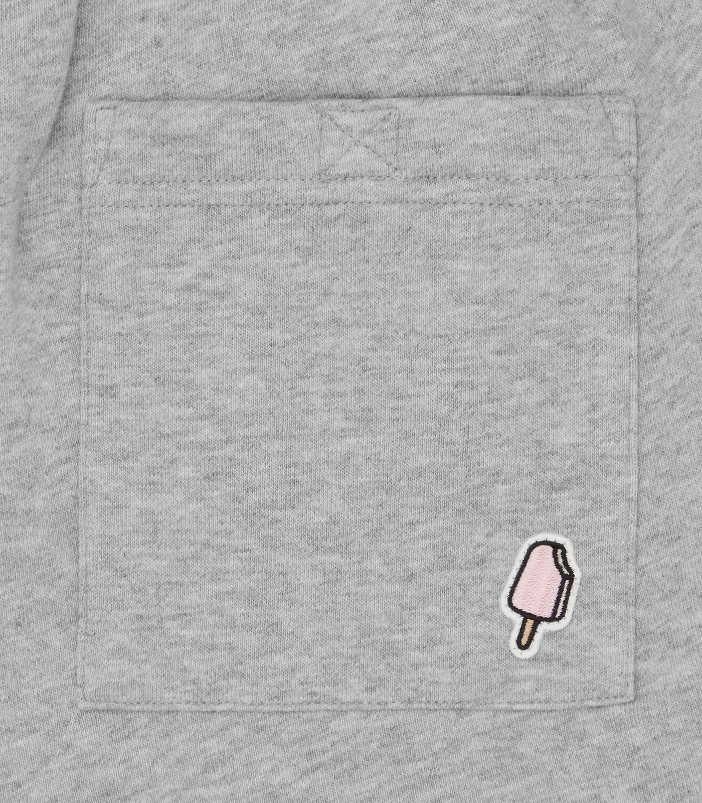 COLLEGE SHORTS - HEATHER GREY - Image 5