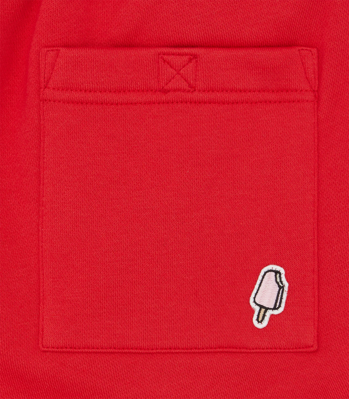 COLLEGE SHORTS - RED - Image 5