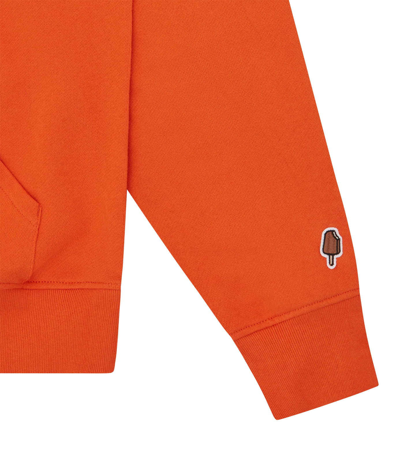 COLLEGIATE PUPPY POPOVER HOOD - ORANGE - Image 4