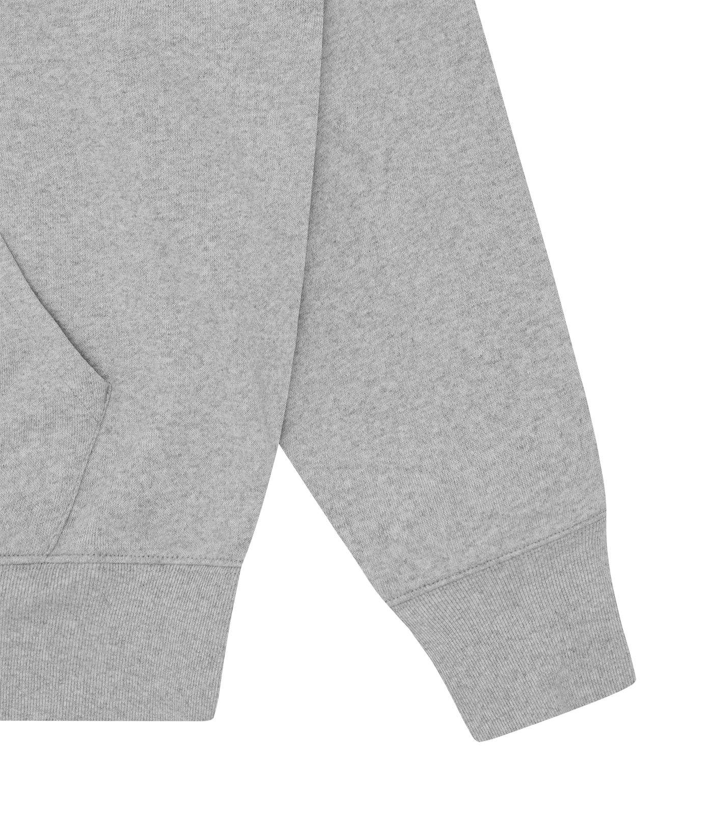 COLLEGIATE QUARTER ZIP SWEATSHIRT - HEATHER GREY - Image 5